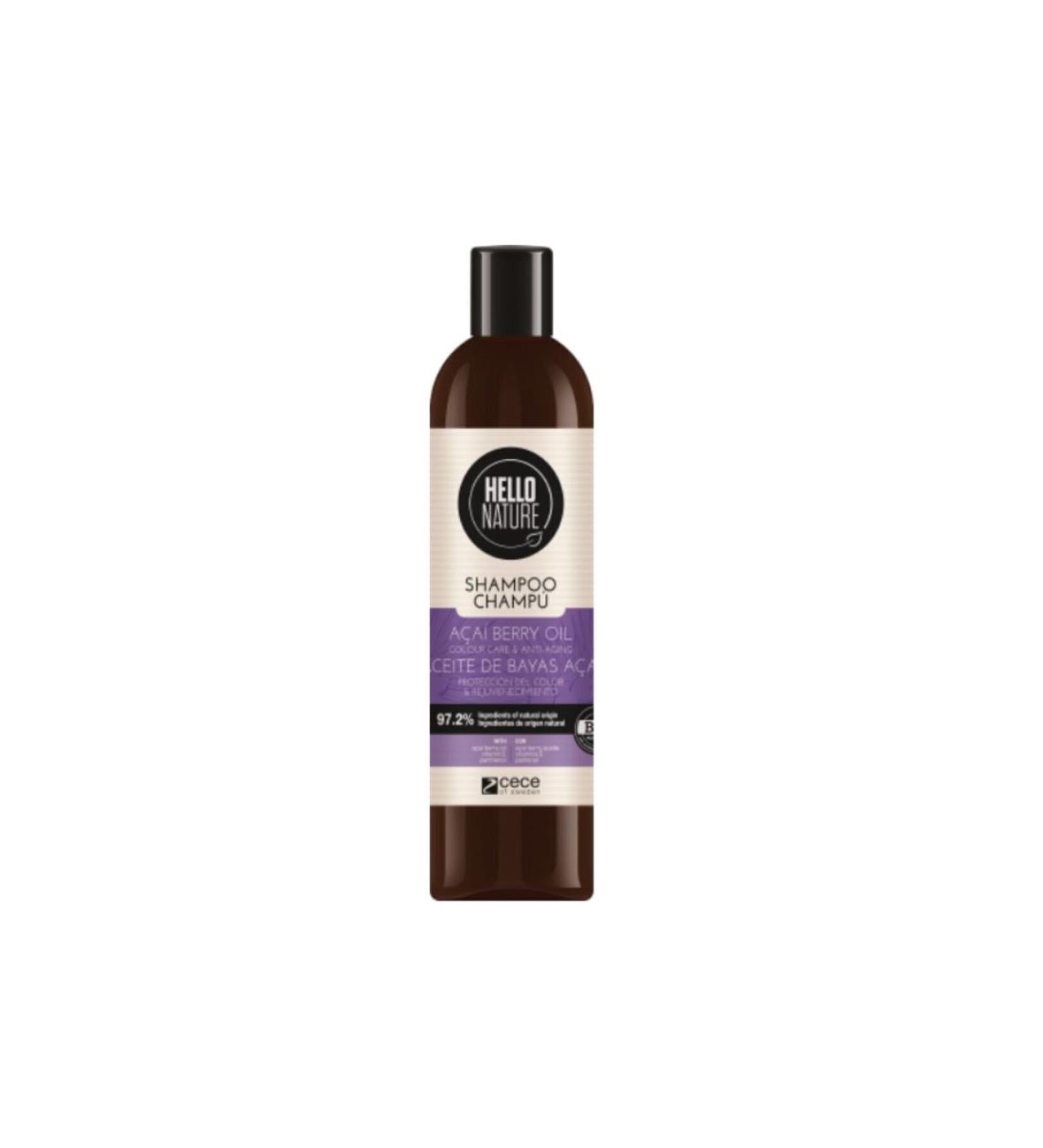 HELLO NATURE Acaiberry Oil Shampoo 300 ml