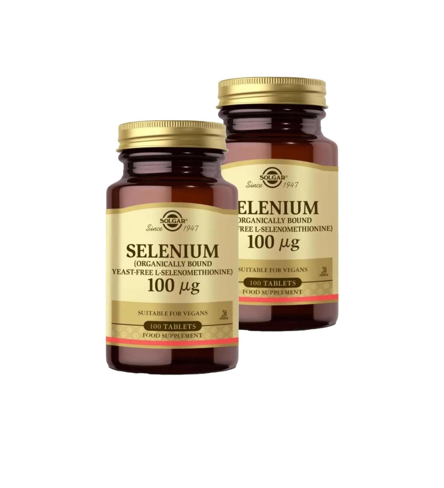 Solgar Selenium 100 Tablets 2 Pieces