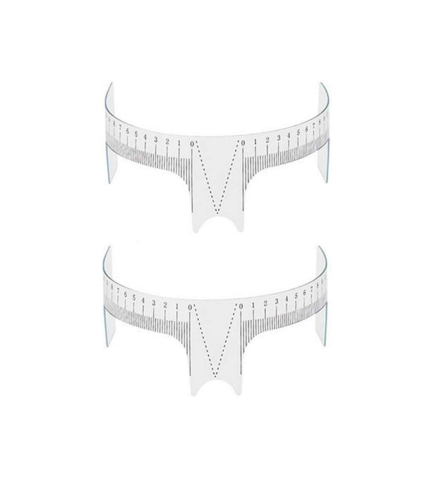 Anil Professional Cosmetics Eyebrow Measurement Ruler 2 Pieces