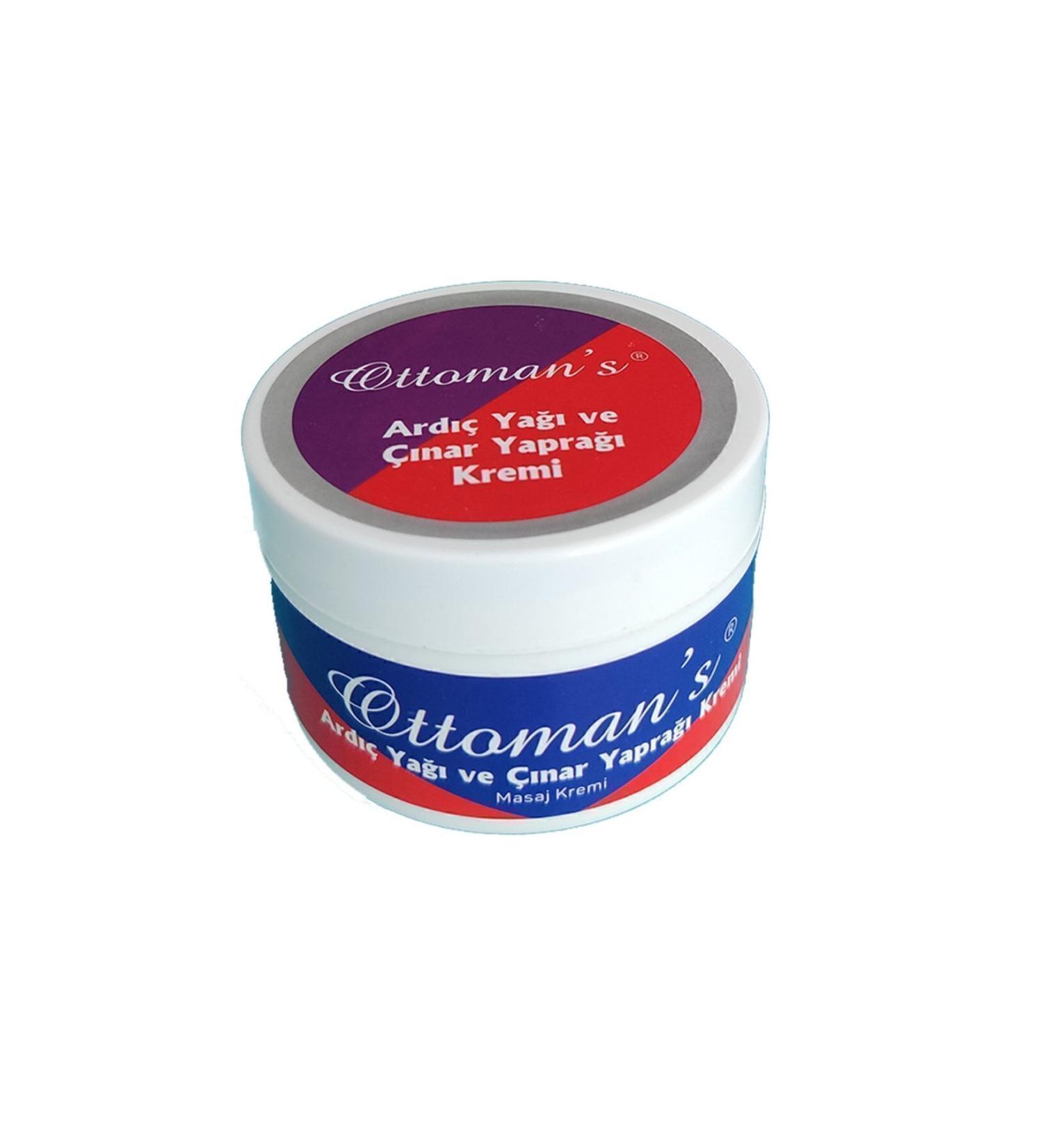 Ottoman's Juniper Oil and Plane Leaf Cream 100 ml Massage Cream