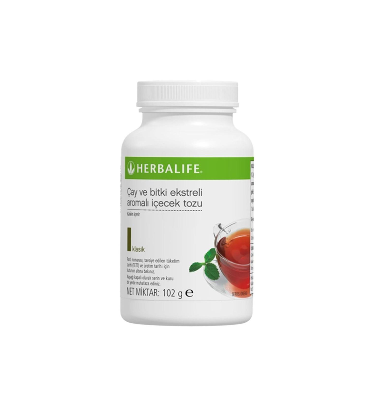 Herbalife HERBAL DIET PRODUCT Tea and Plant Extract Flavored Drink Powder Classic 102 g 0