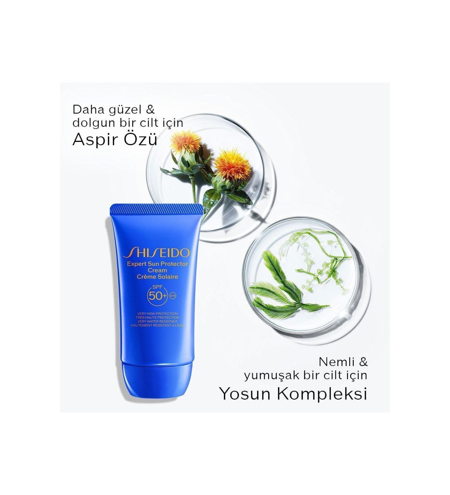 Shiseido Water and Heat Resistant High Protection Expert Sun Protector SPF50+ Sun Cream 50 ml - Buy Online on GoSupps.com