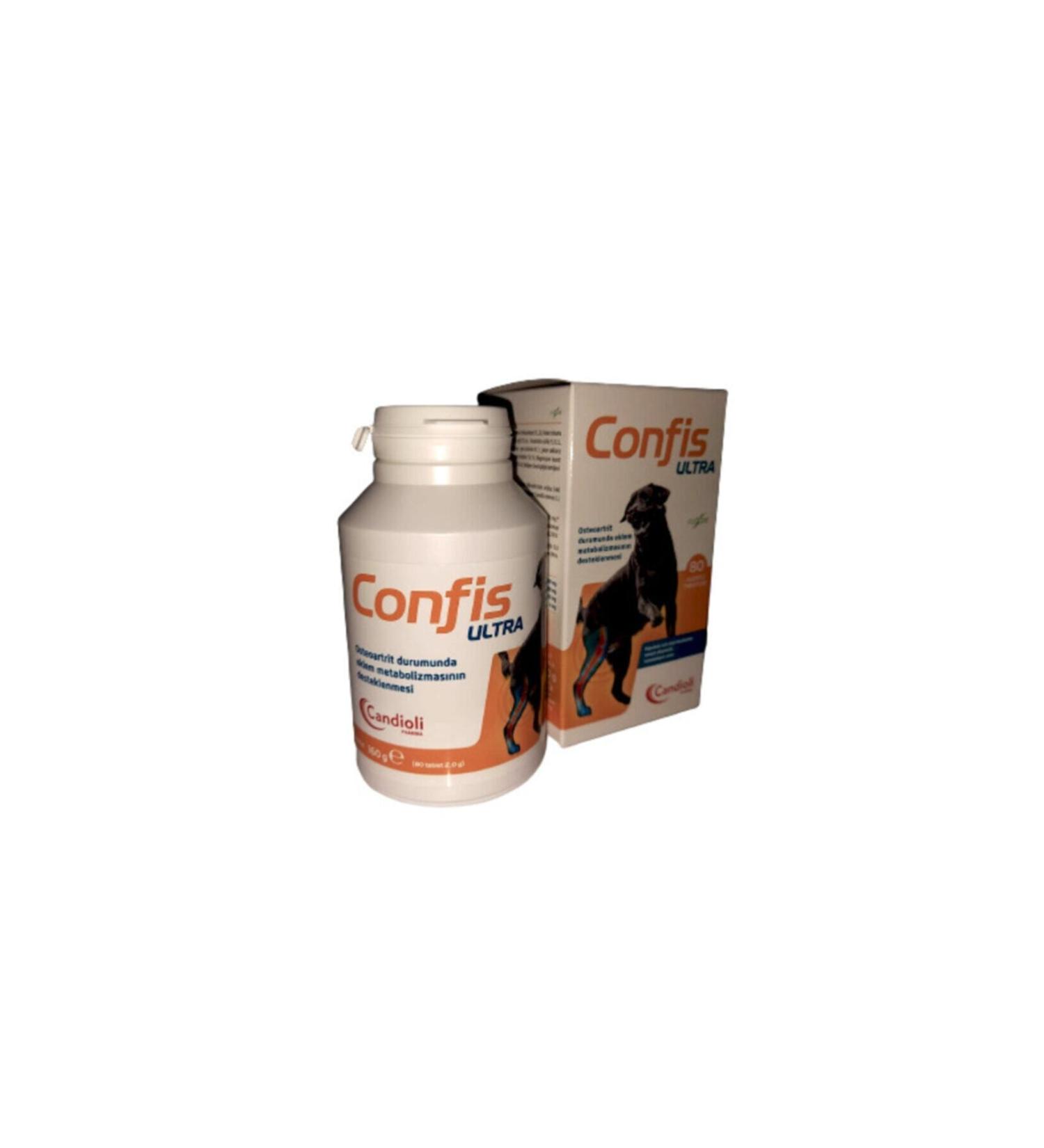 candioli Confis Ultra Dog 80 Tb. - Osteorthritis Diet Support