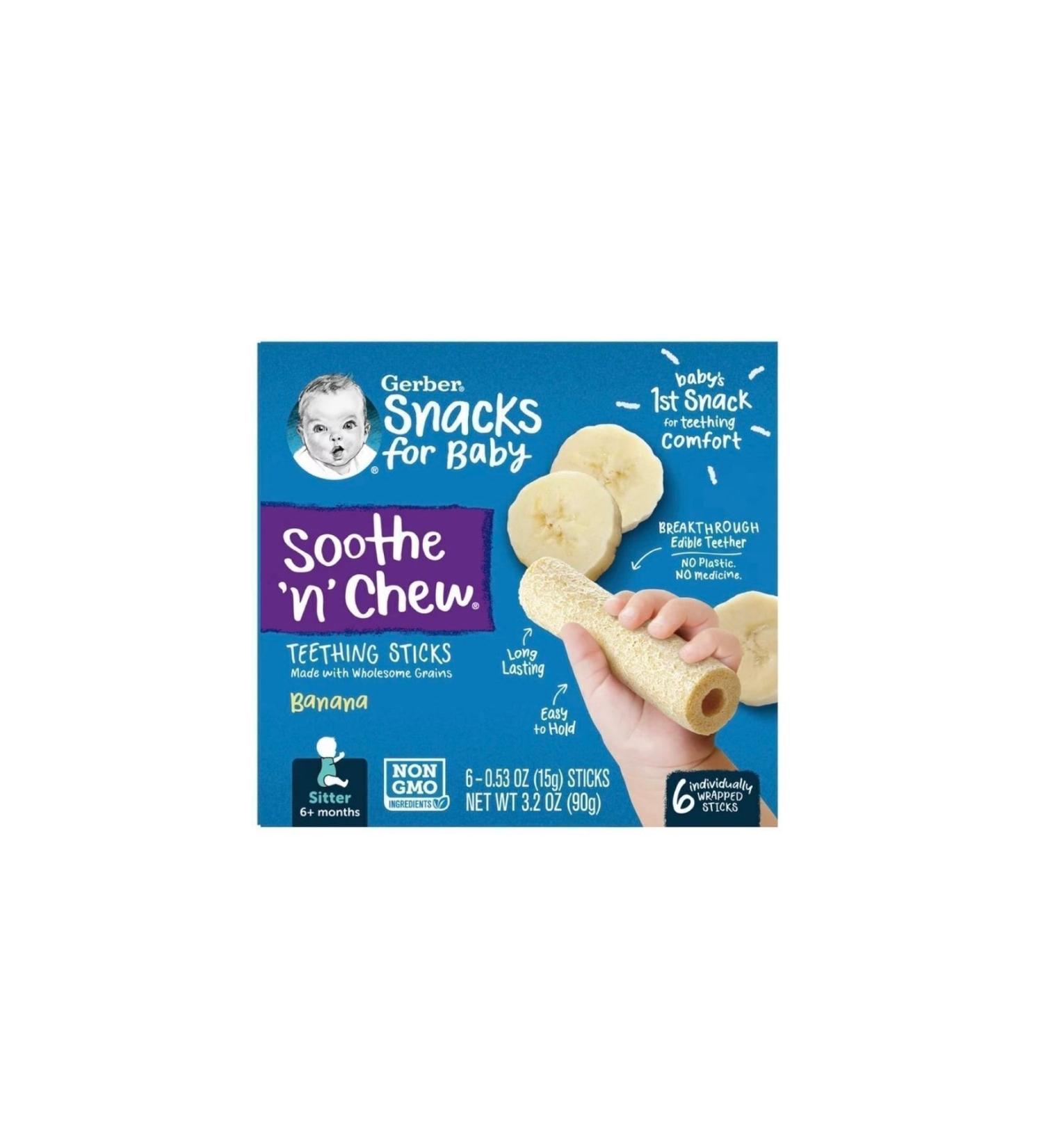 Gerber Soothe N Chew Banana - Buy Online on GoSupps.com