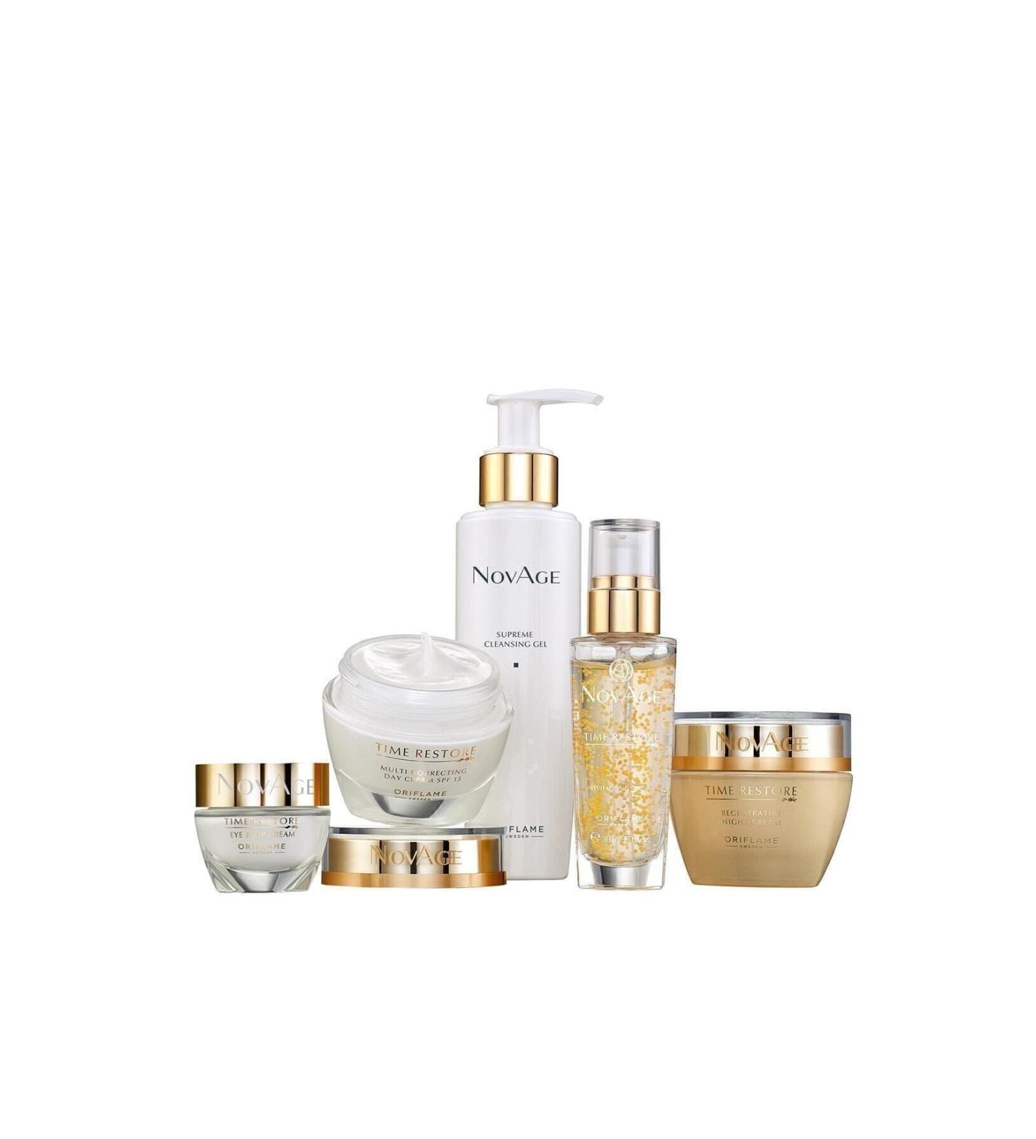 Oriflame Novage Time Restore Anti-Aging Skin Care Set
