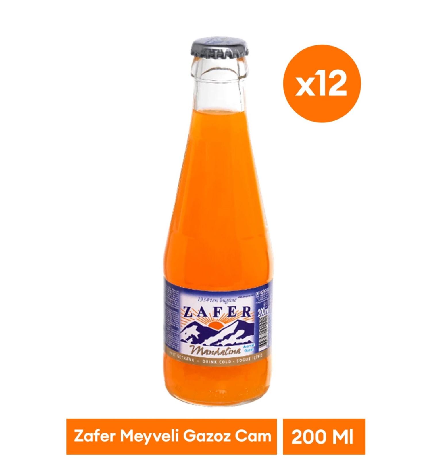 Zafer Soda Fruity 12x200ML