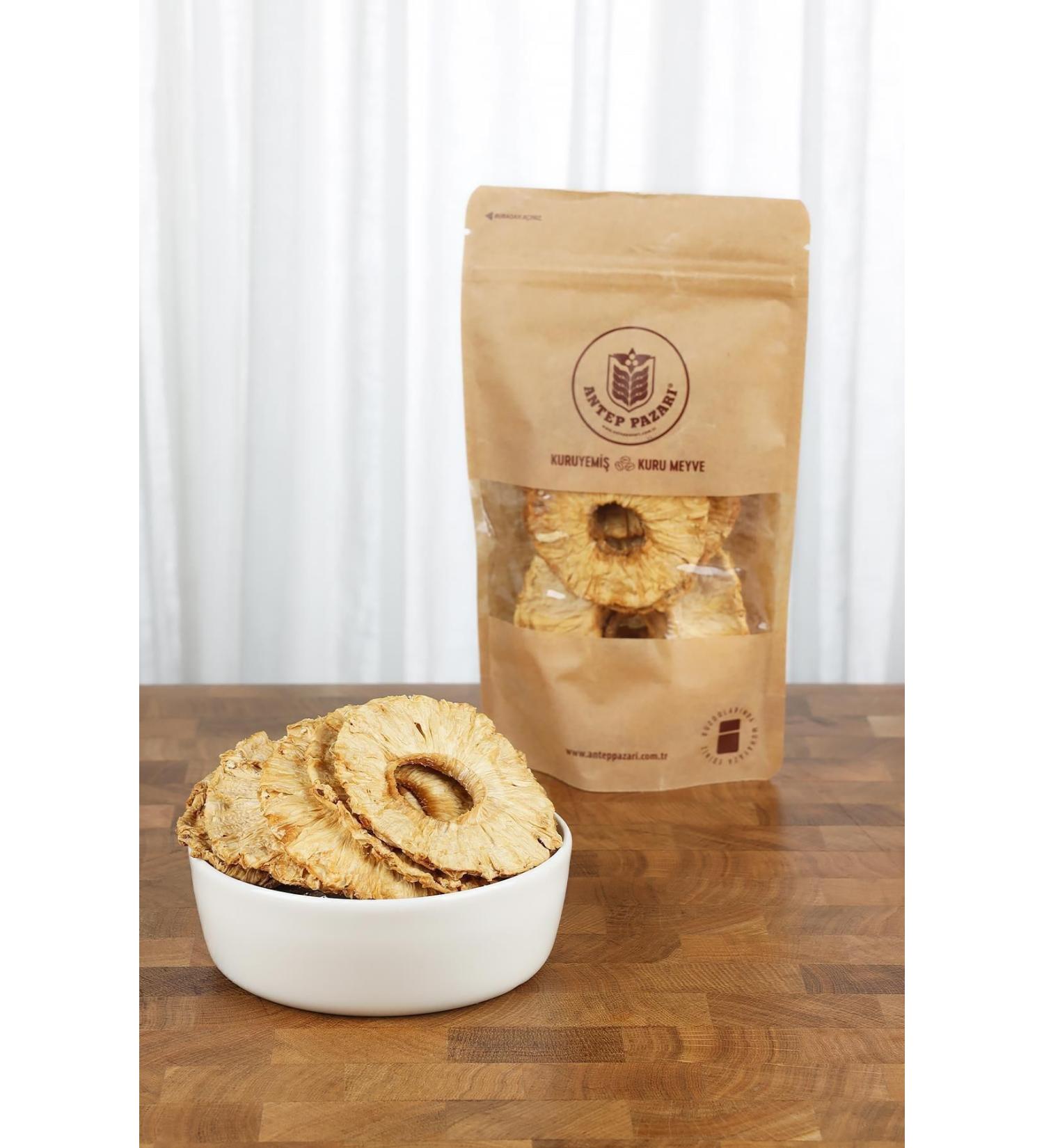 Antep Market Dried Pineapple Sugar-Free Natural 75 Grams - Buy Online on GoSupps.com