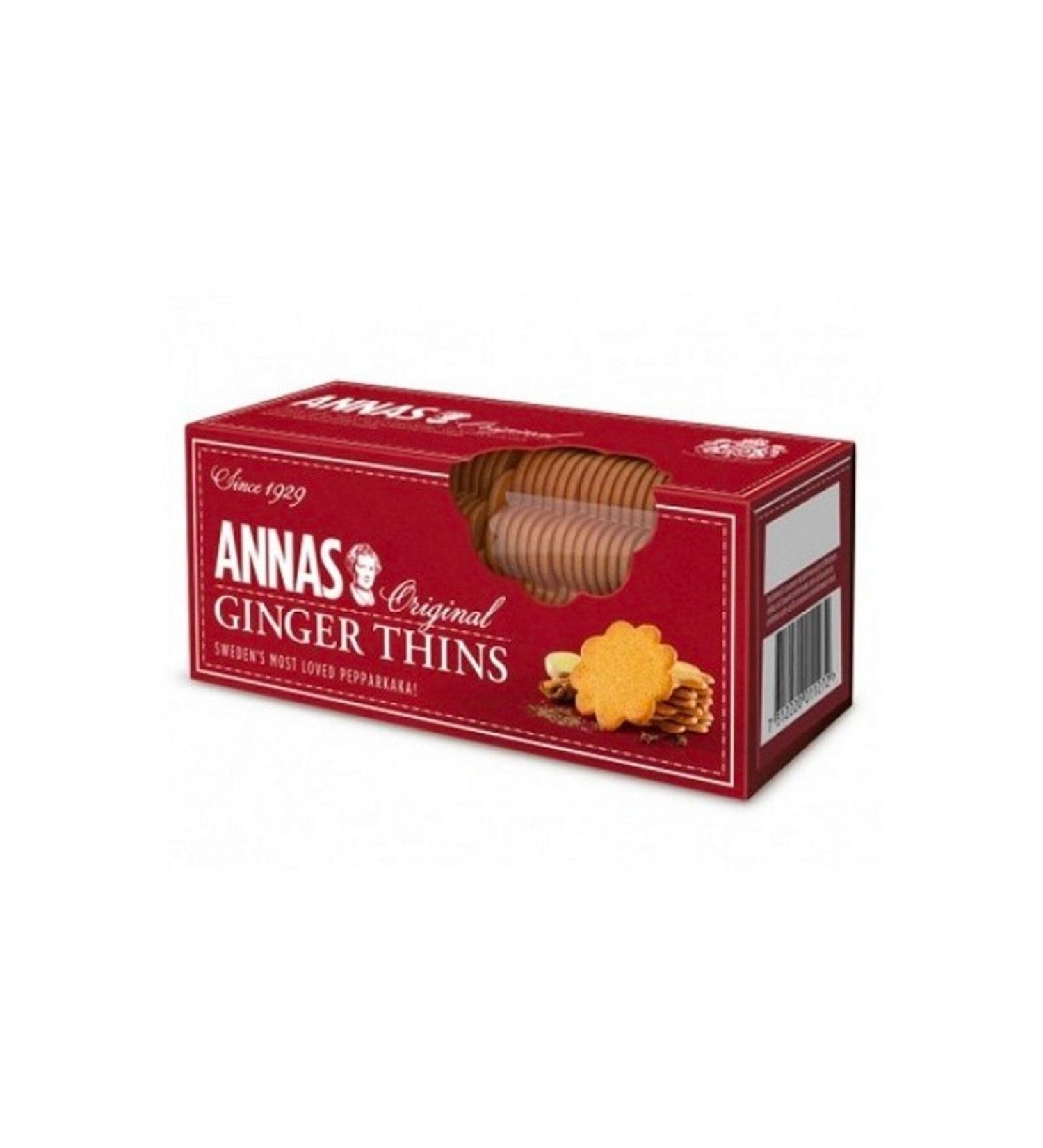 Lotus Anna's Ginger Biscuits 150 Gr