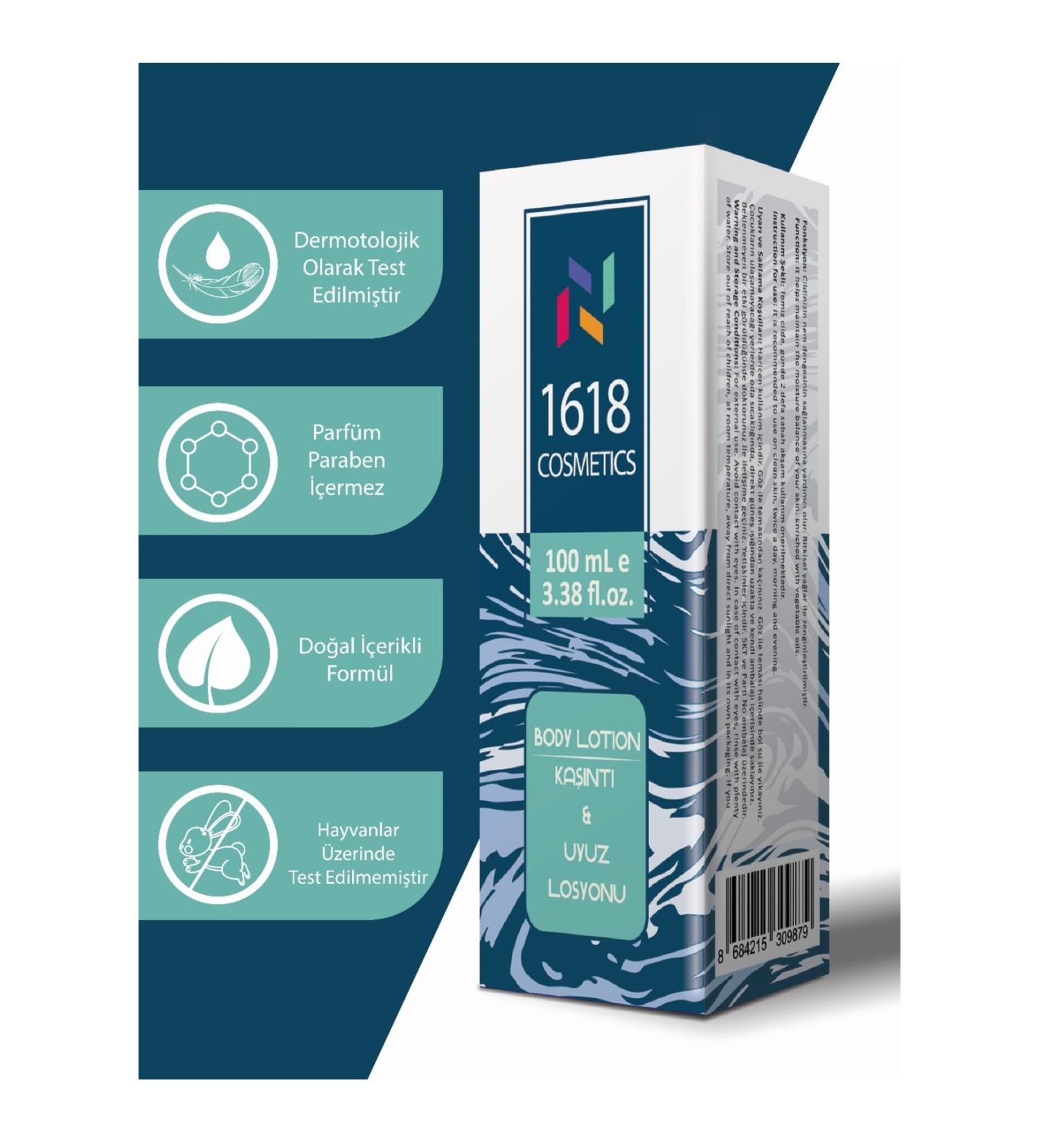 1618 Cosmetic Itch and Scabies Cream 100 ml - Buy Online on GoSupps.com