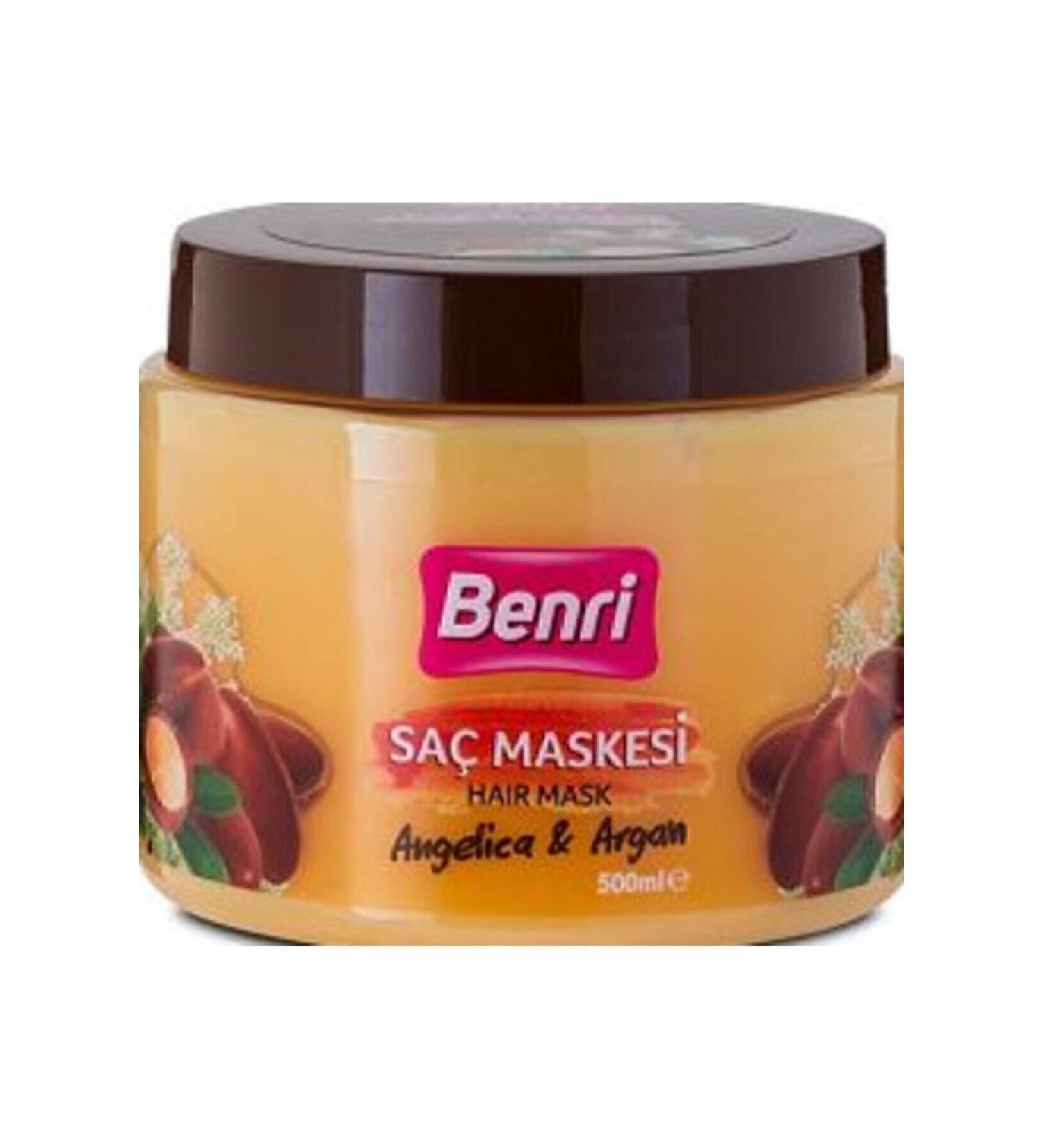 Benri Hair Mask Angelica & Argan 500 Ml
