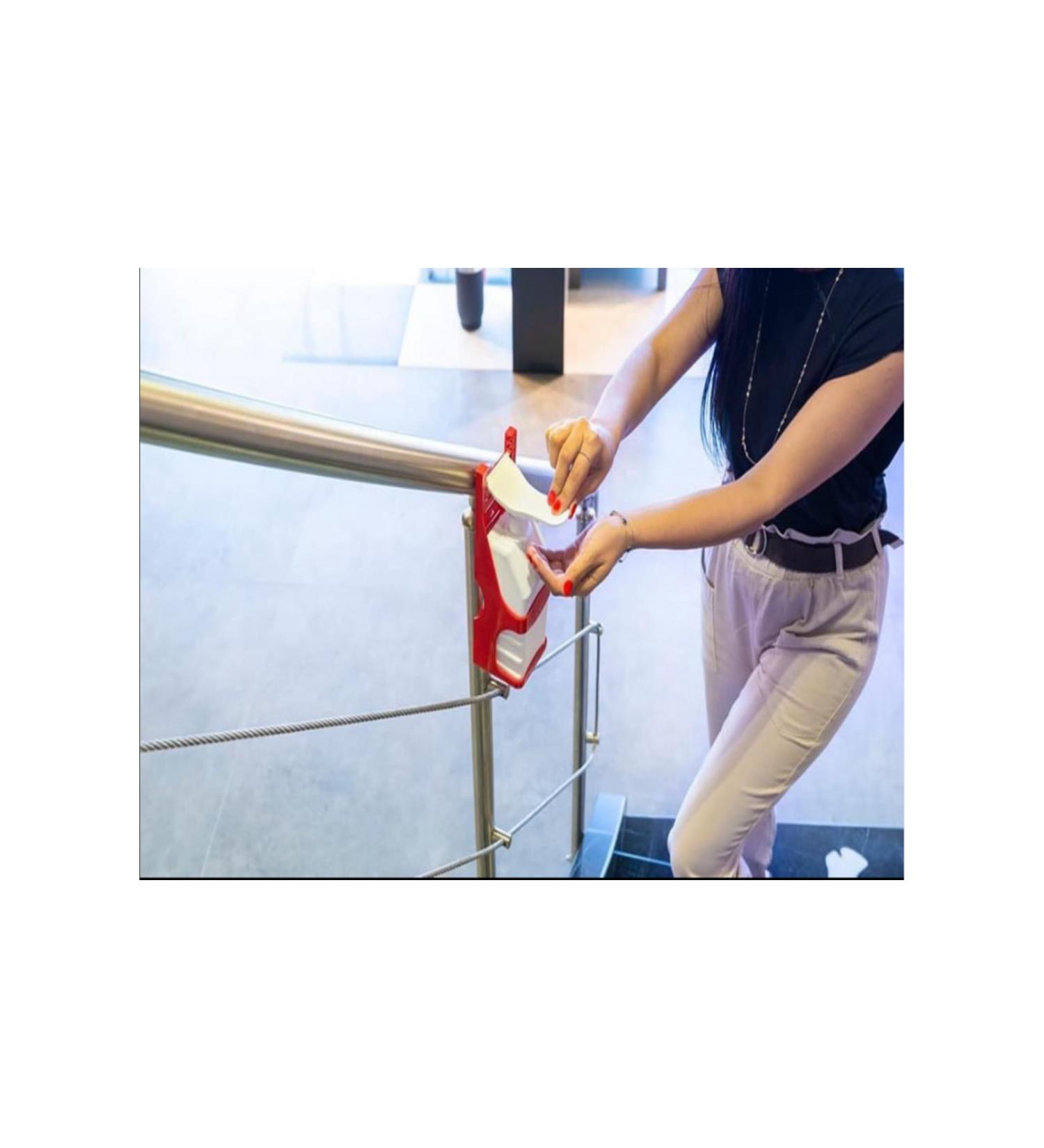 CocoVia Hand Sanitizer Dispenser | Plastic Disinfectant Dispenser