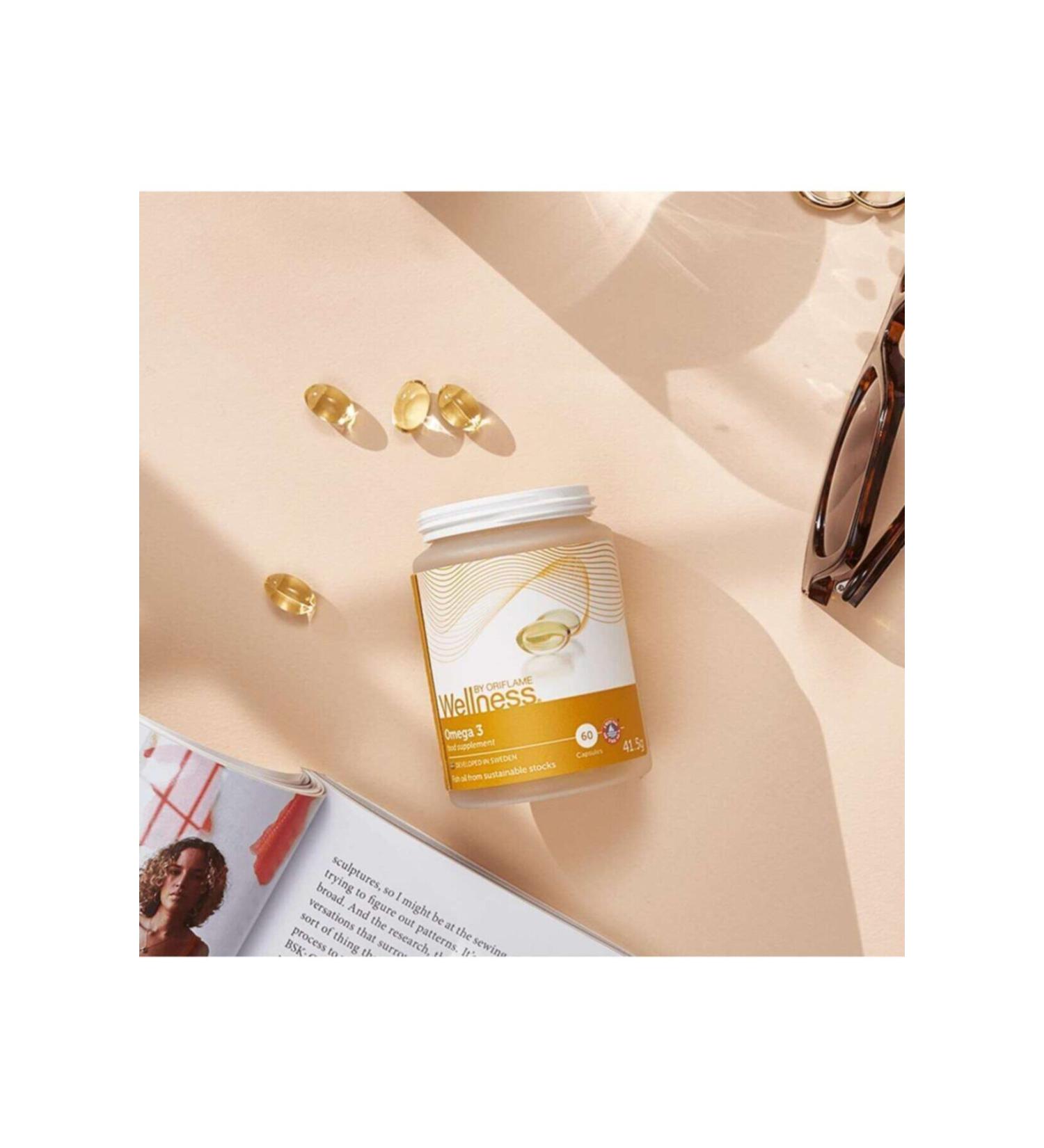 Oriflame Wellness Preservative-Free Omega 3 Food Supplement - Buy Online on GoSupps.com