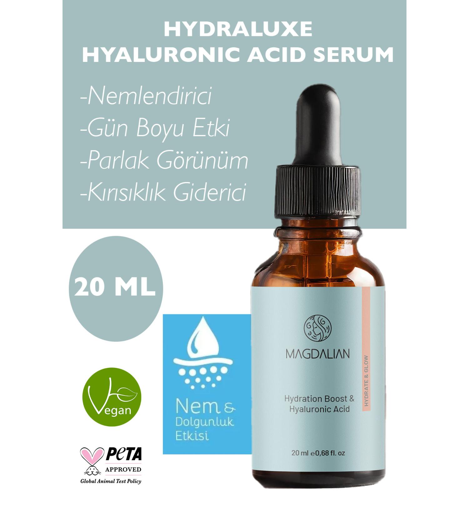 Magdalian Hydraluxe Intensive Hydrating Hyaluronic Acid Serum 20ml