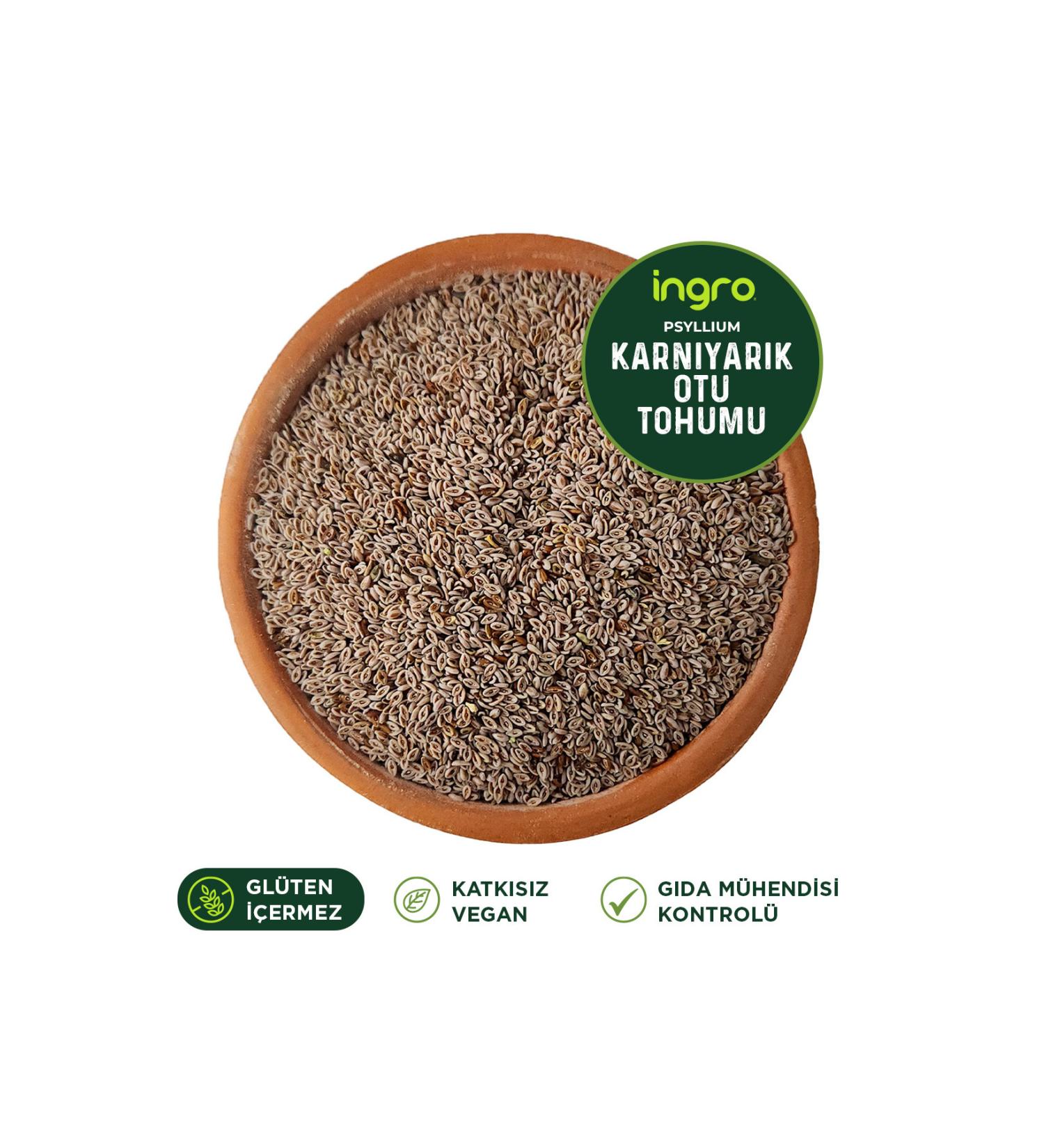 Ingro Ingro Gluten-Free Psyllium Seed (PSYLLIUM) 250 G