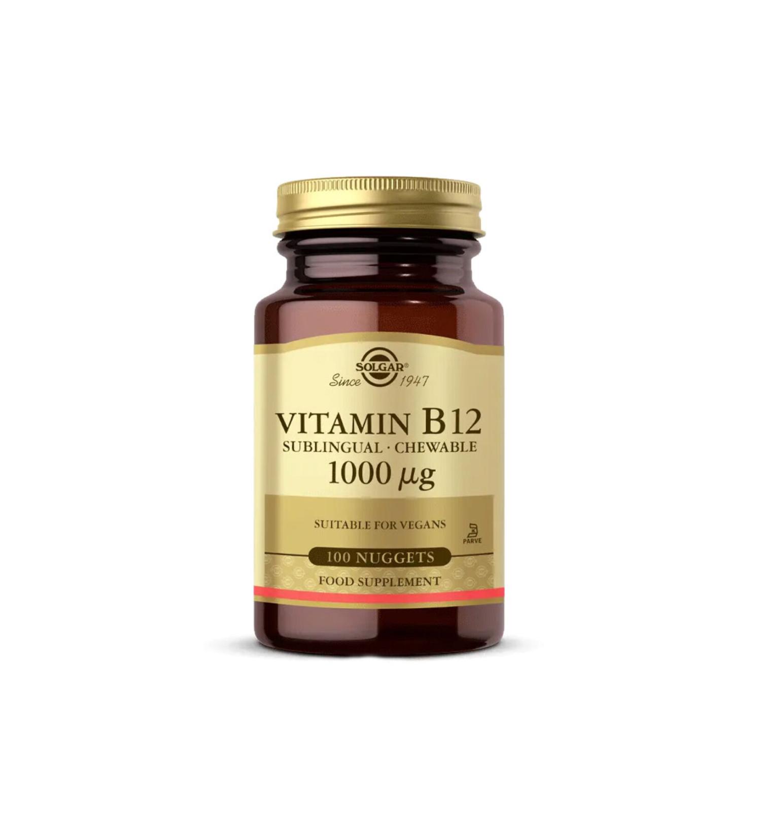 Solgar Vitamin B12 1000mcg 100 Capsules