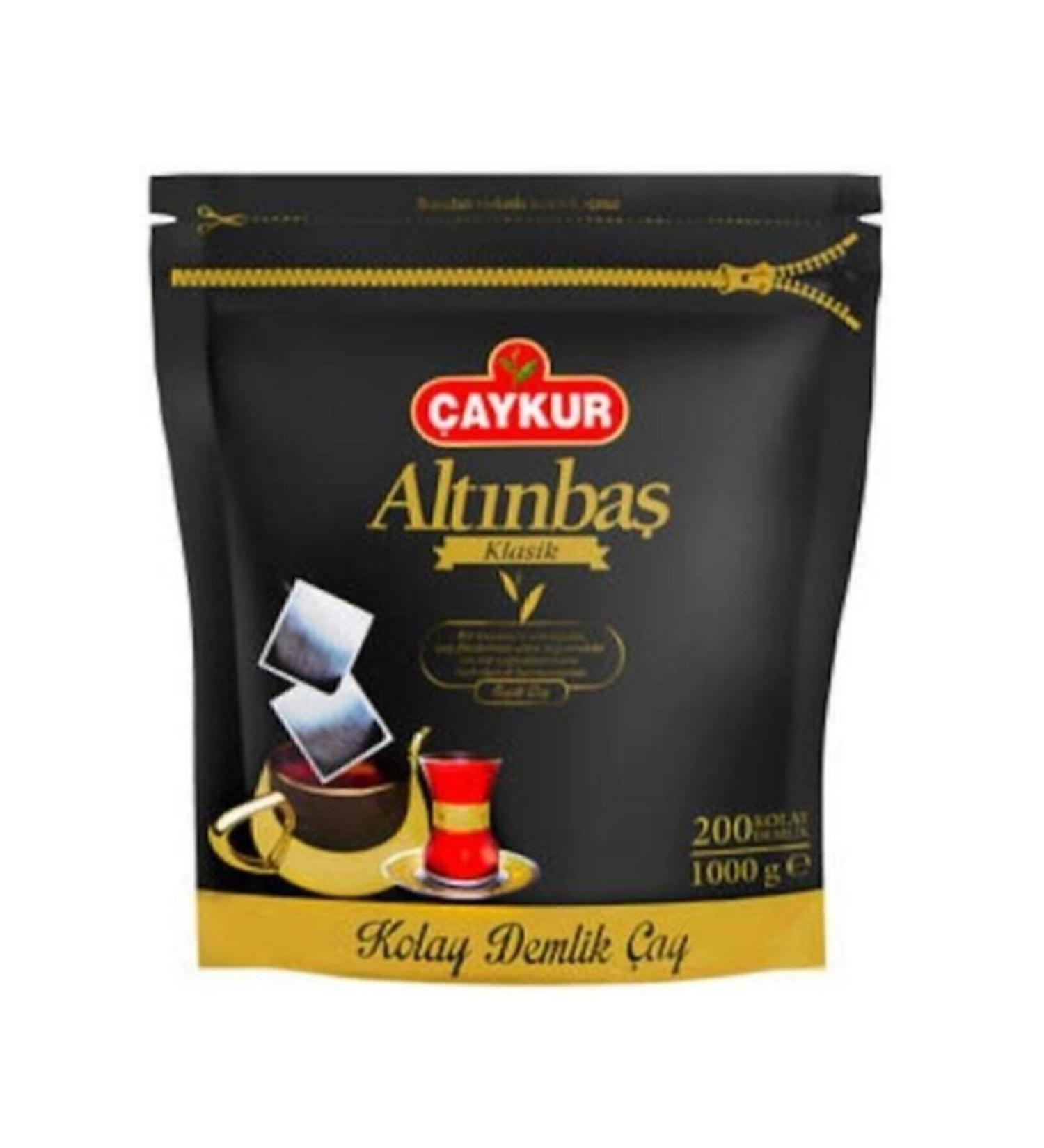 aykur Alt nba Classic Black Teapot Tea Bag 200 6 Pack