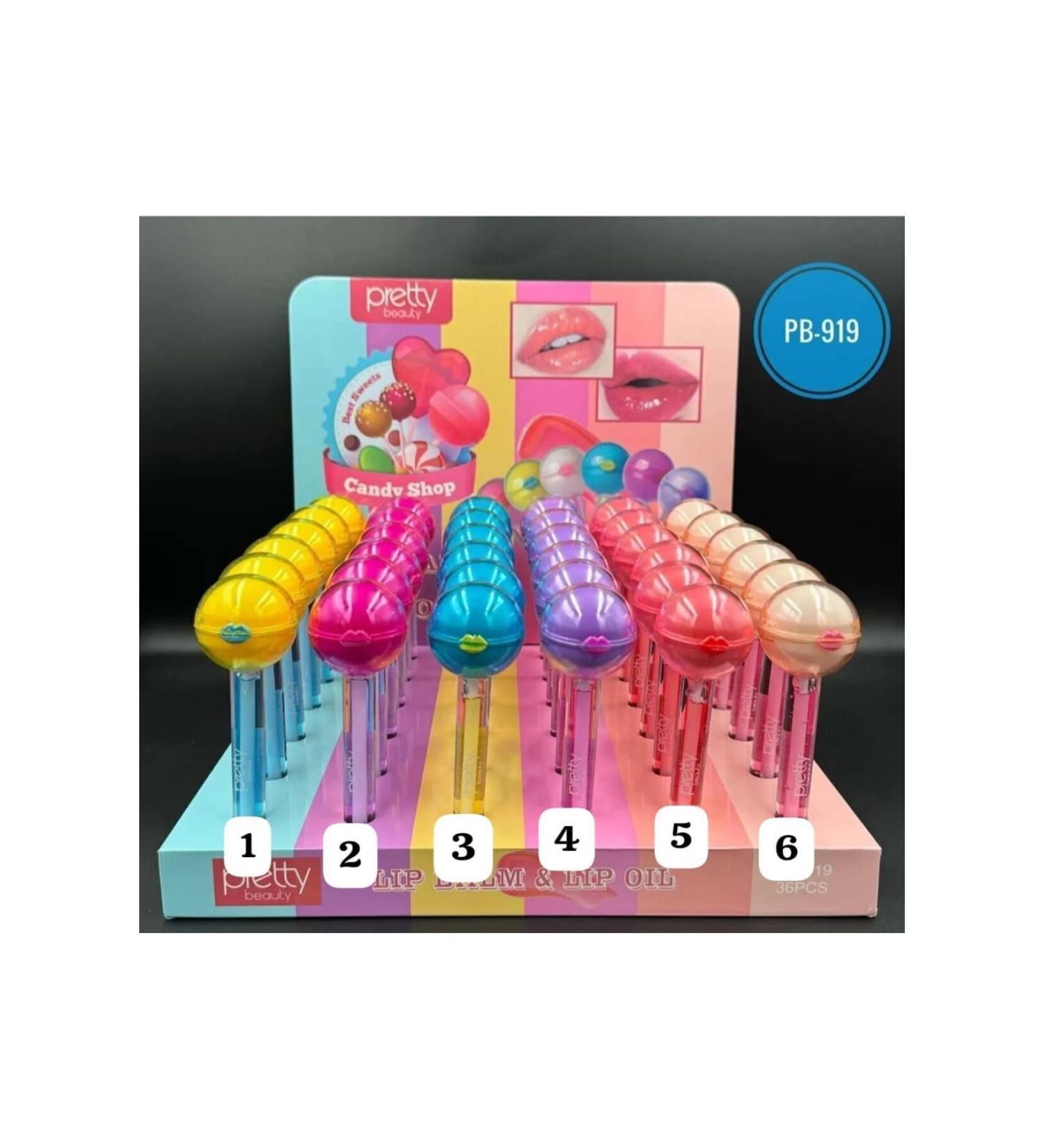 Pretty Lollipop Lip Balm & Lip Oil 3rd Color - Buy Online on GoSupps.com