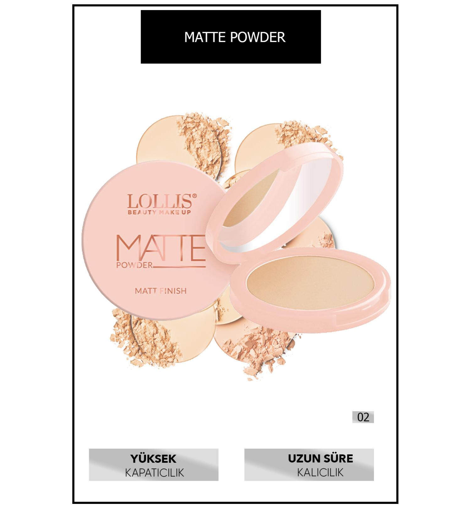 Lollis Matte Powder 02 /matte Powder 02 - Buy Online on GoSupps.com