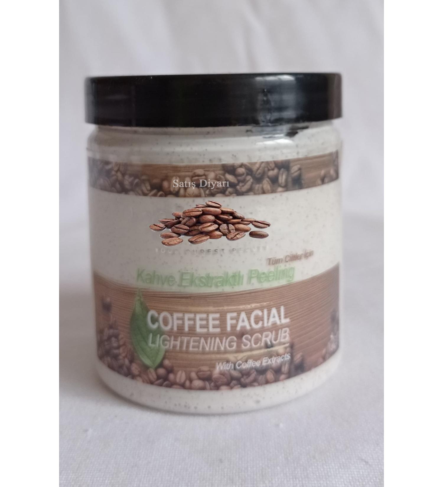 Sales Diyar Coffee Extract Peeling Face and Body Mask for a More Lively Skin Suitable for All Skin Types 250g