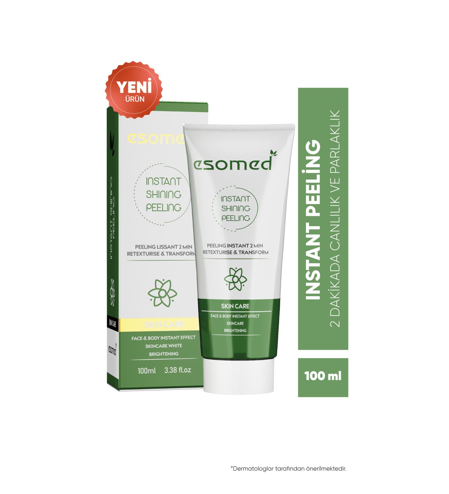 Esomed Instant Shining Peeling with Instant Brightness and Softness Effect 100 ml - Buy Online on GoSupps.com