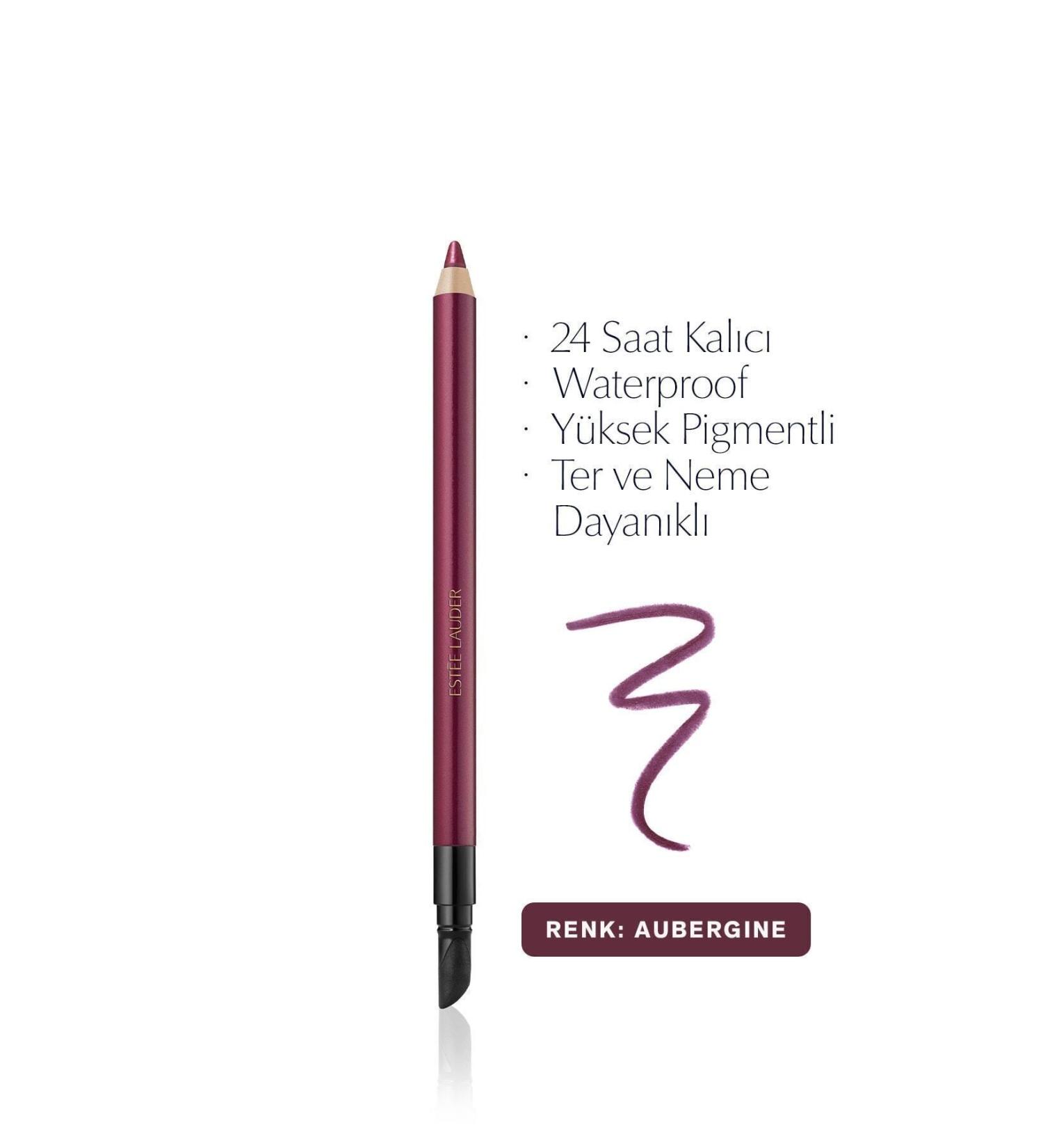 Estee Lauder Eye Pencil - Double Wear 24 Hour Waterproof Gel Eye Pencil -09 Aubergine 1.2g
