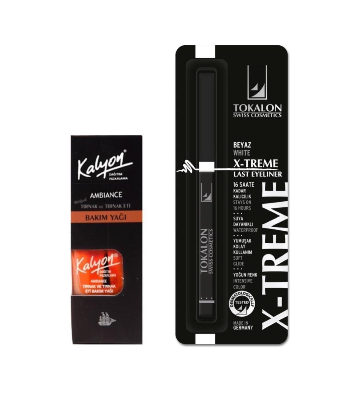 Kalyon Nail Care Oil + Tokalon Lift Eyeliner White