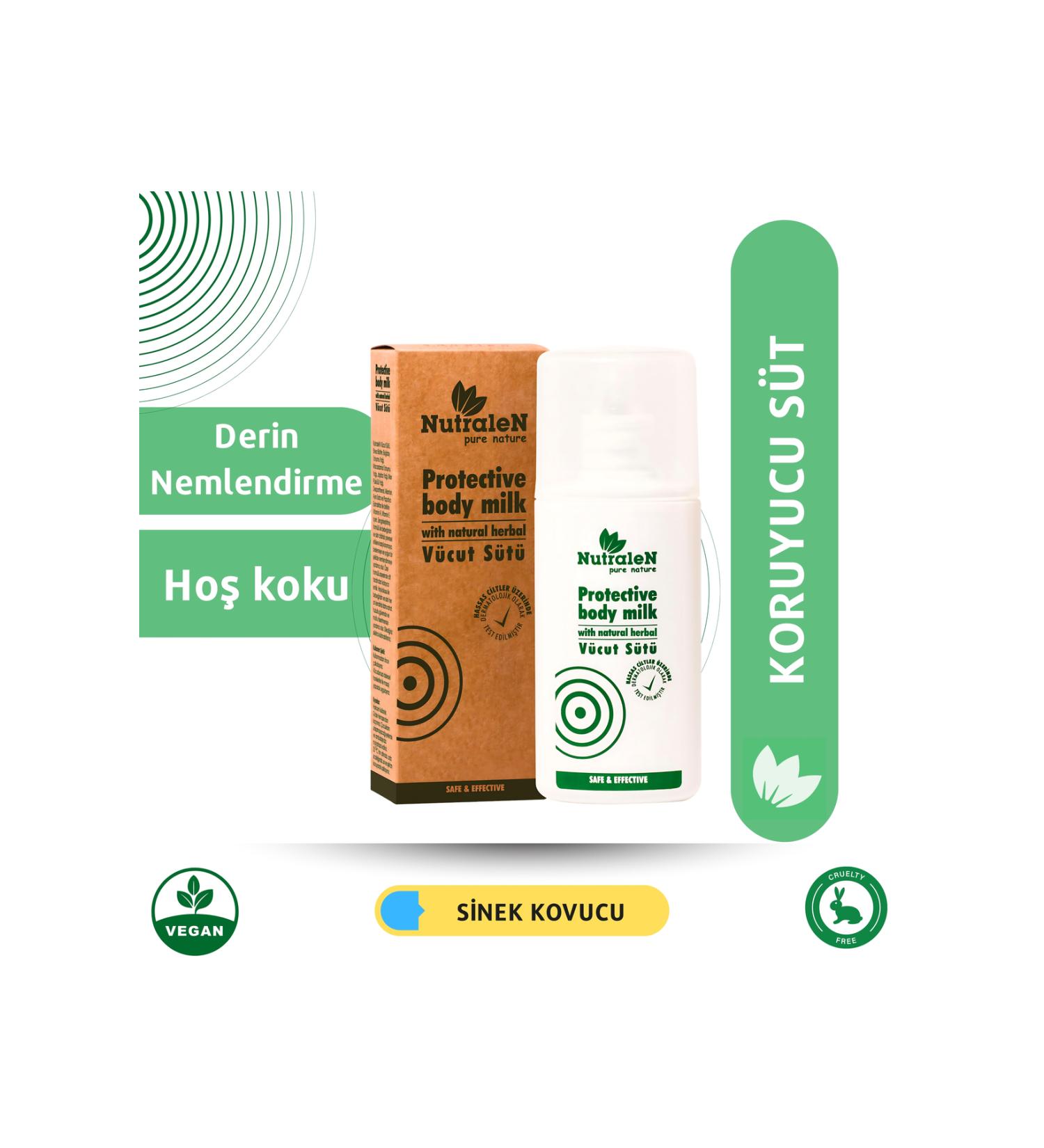 Nutralen Protective Body Milk - Natural Care Product for Babies and Adults | 200 ml - Buy Online on GoSupps.com