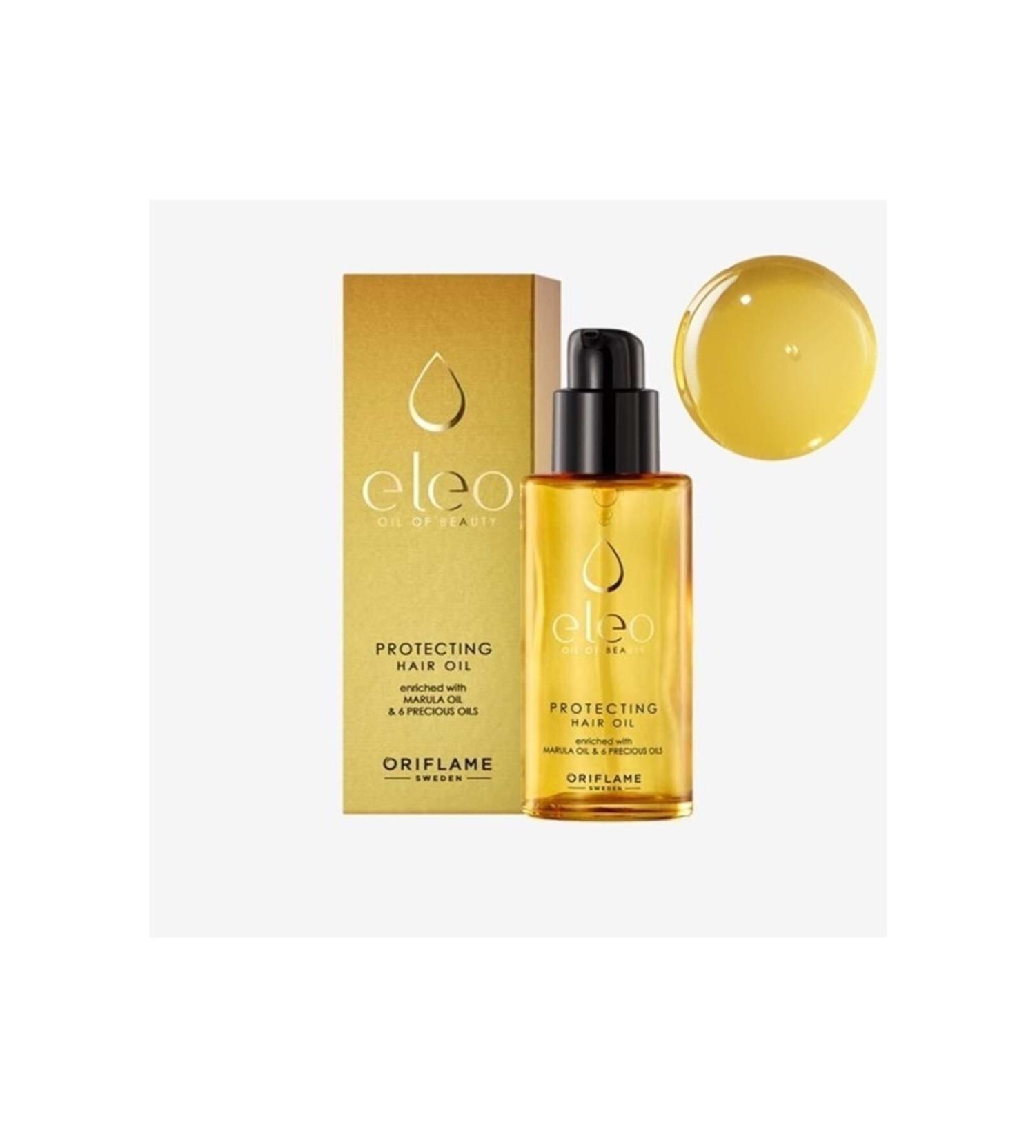 Oriflame Eleo Rich Protection Hair Oil for Dry Damaged and Colored Hair - Buy Online on GoSupps.com
