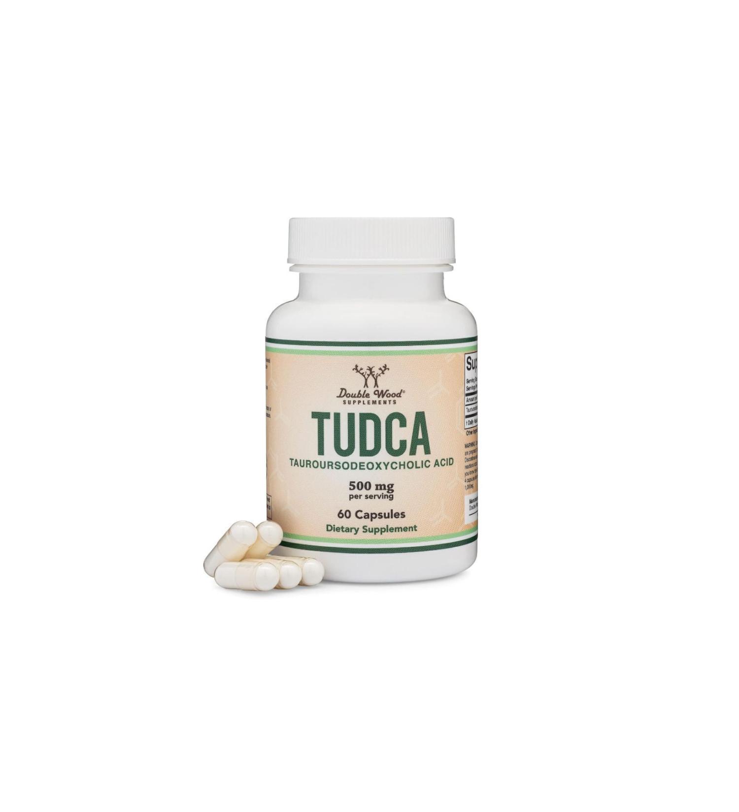 DOUBLE WOOD Tudca 500 Mg 60 Capsules