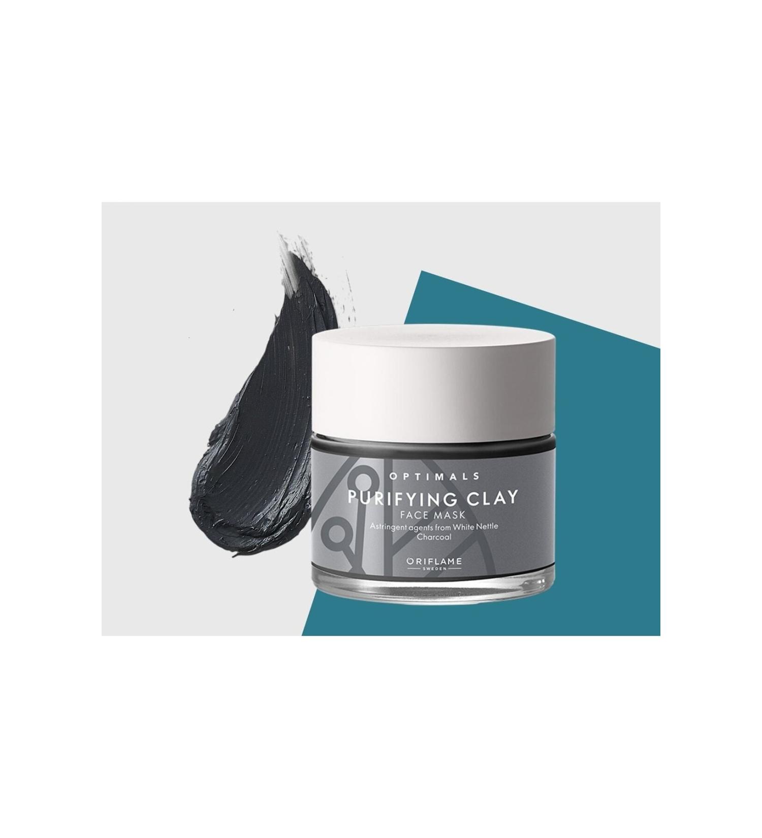 Oriflame Optimals Clay Face Mask That Removes Excess Oil from the Skin Surface - Buy Online on GoSupps.com