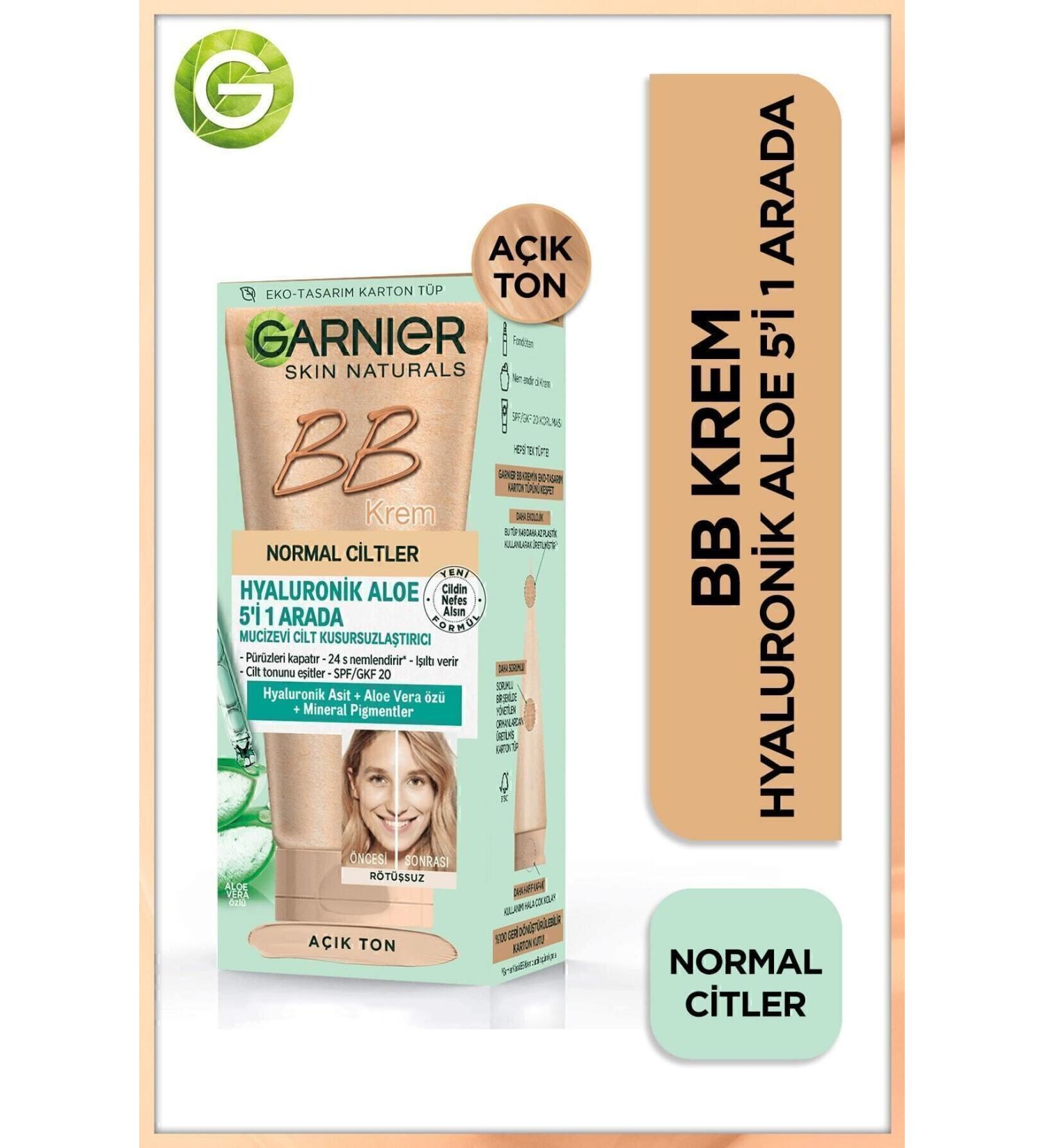 Garnier Bb Cream Miraculous Skin Perfector Light Tone Spf 15 50ml - Buy Online on GoSupps.com