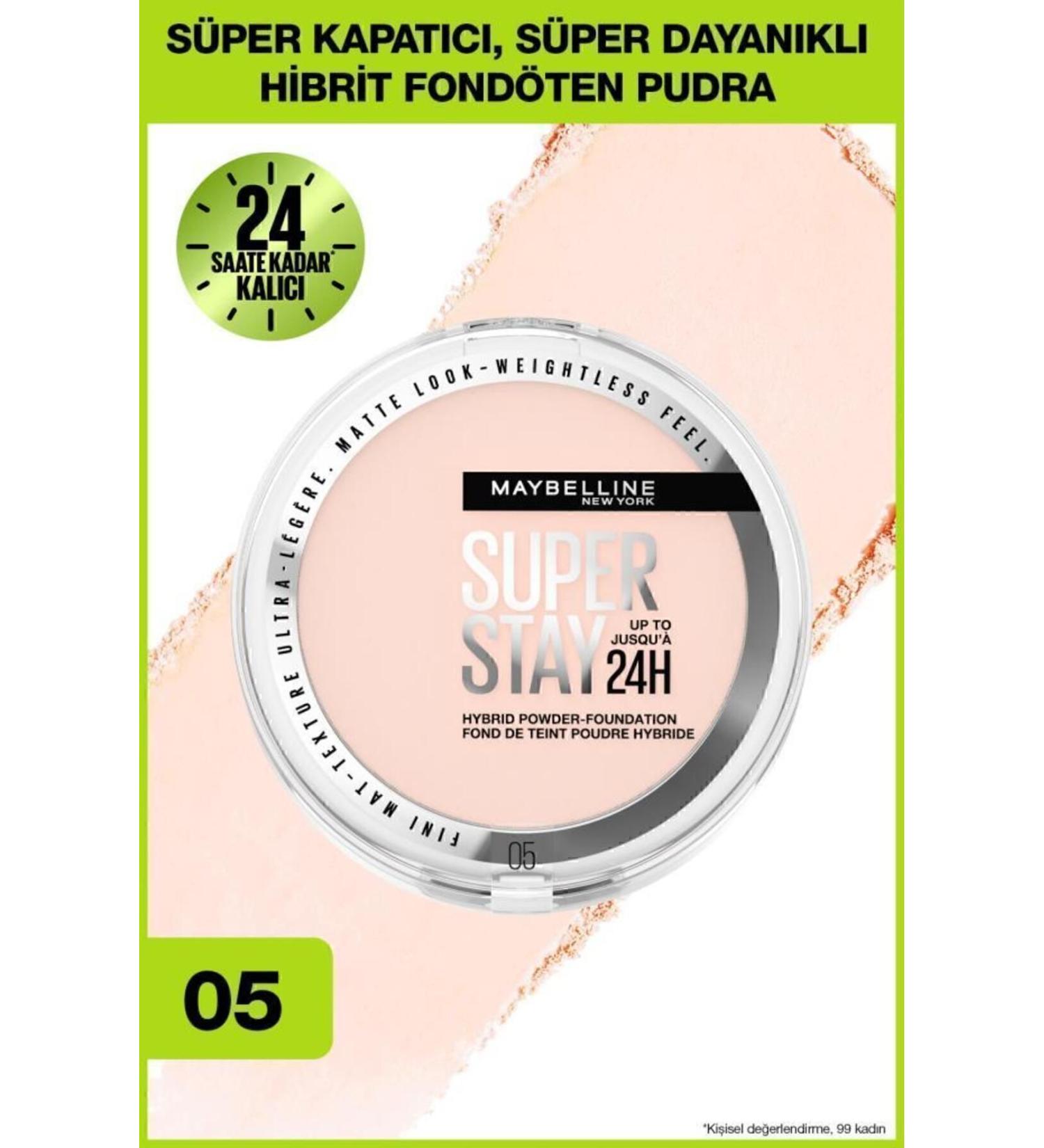 Maybelline New York Superstay Hybrid Powder-foundation - 05 - Buy Online on GoSupps.com