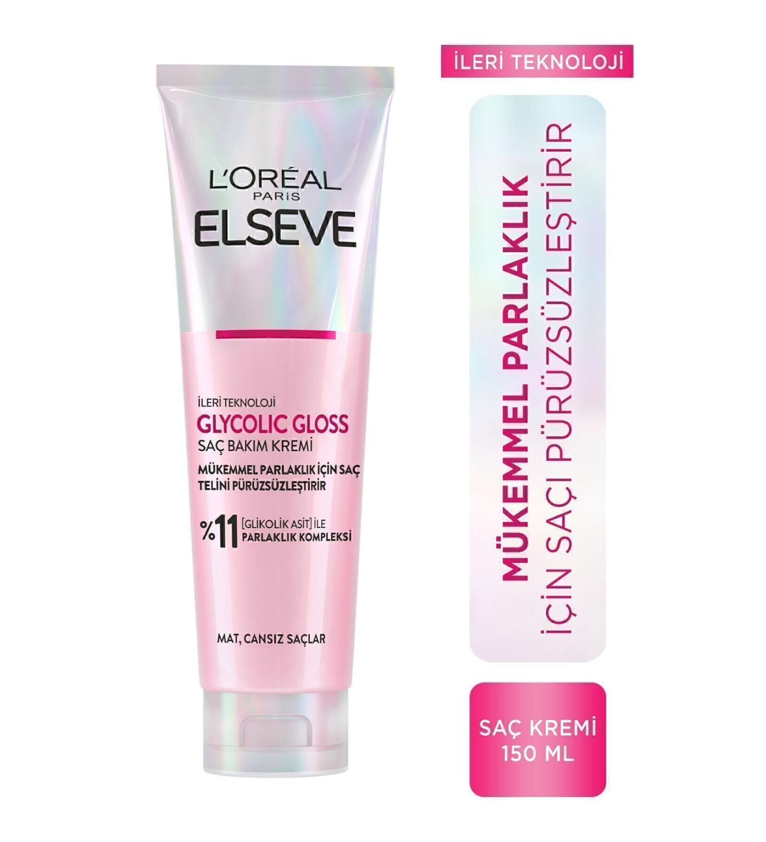 Elseve Glycolic Gloss Smoothing Conditioner for Perfect Shine 150ml - Buy Online on GoSupps.com