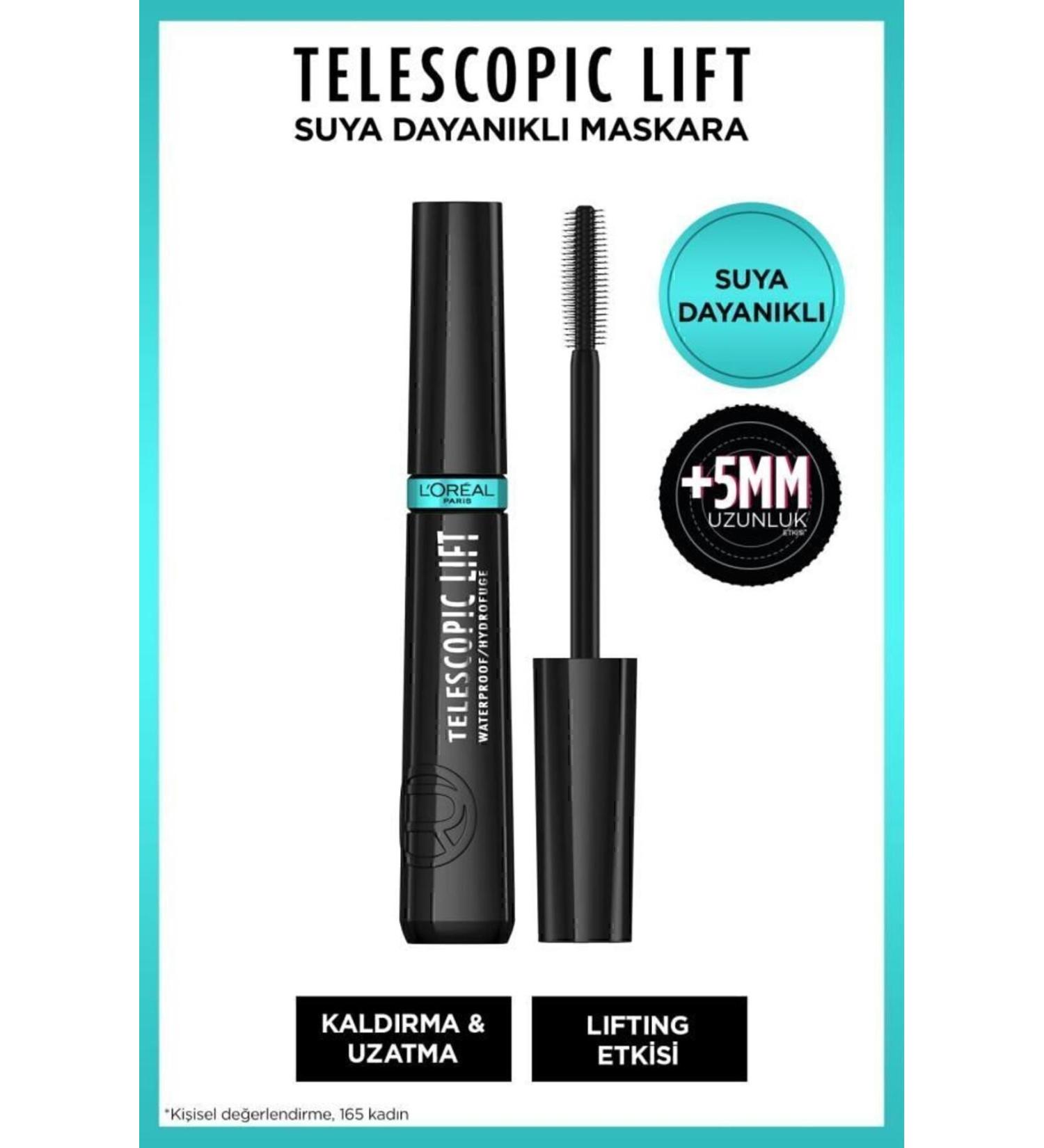 L'Oreal Paris Telescopic Lift Waterproof Mascara - Buy Online on GoSupps.com