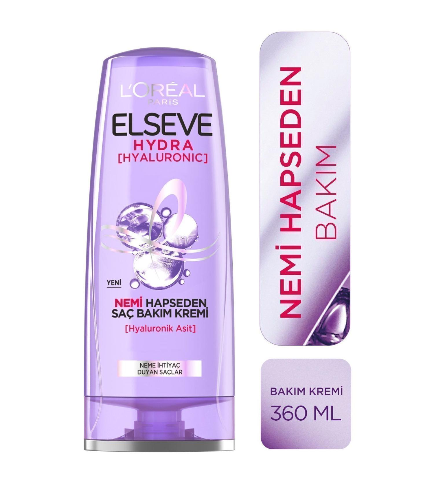 Elseve Hydra hyaluronic Moisture Locking Hair Care Cream 360 ml - Buy Online on GoSupps.com