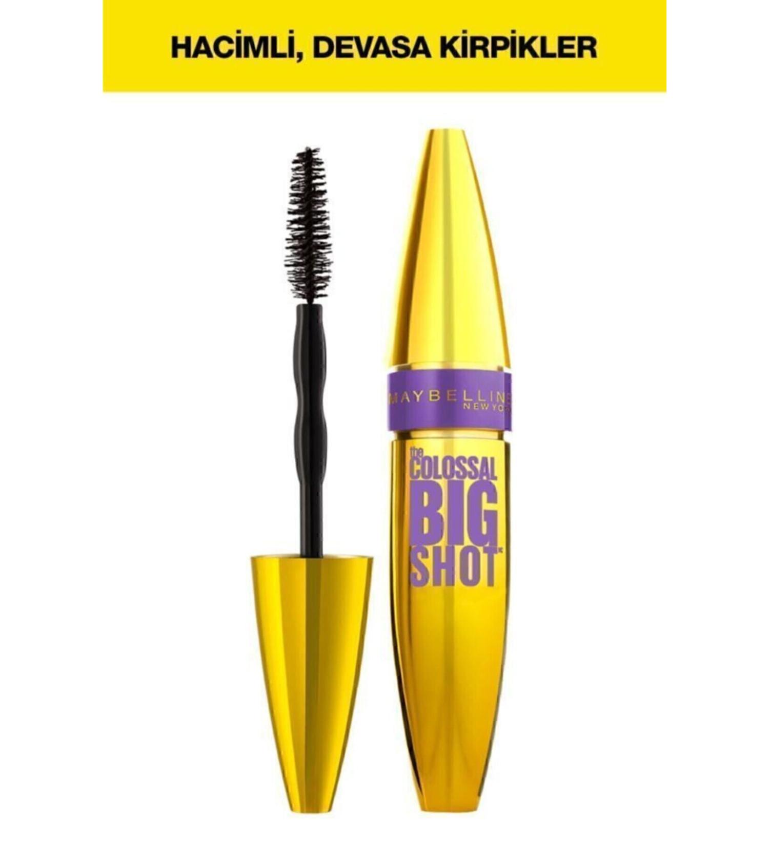 Maybelline New York Maybelline Colossal Big Shot Black Mascara - Buy Online on GoSupps.com