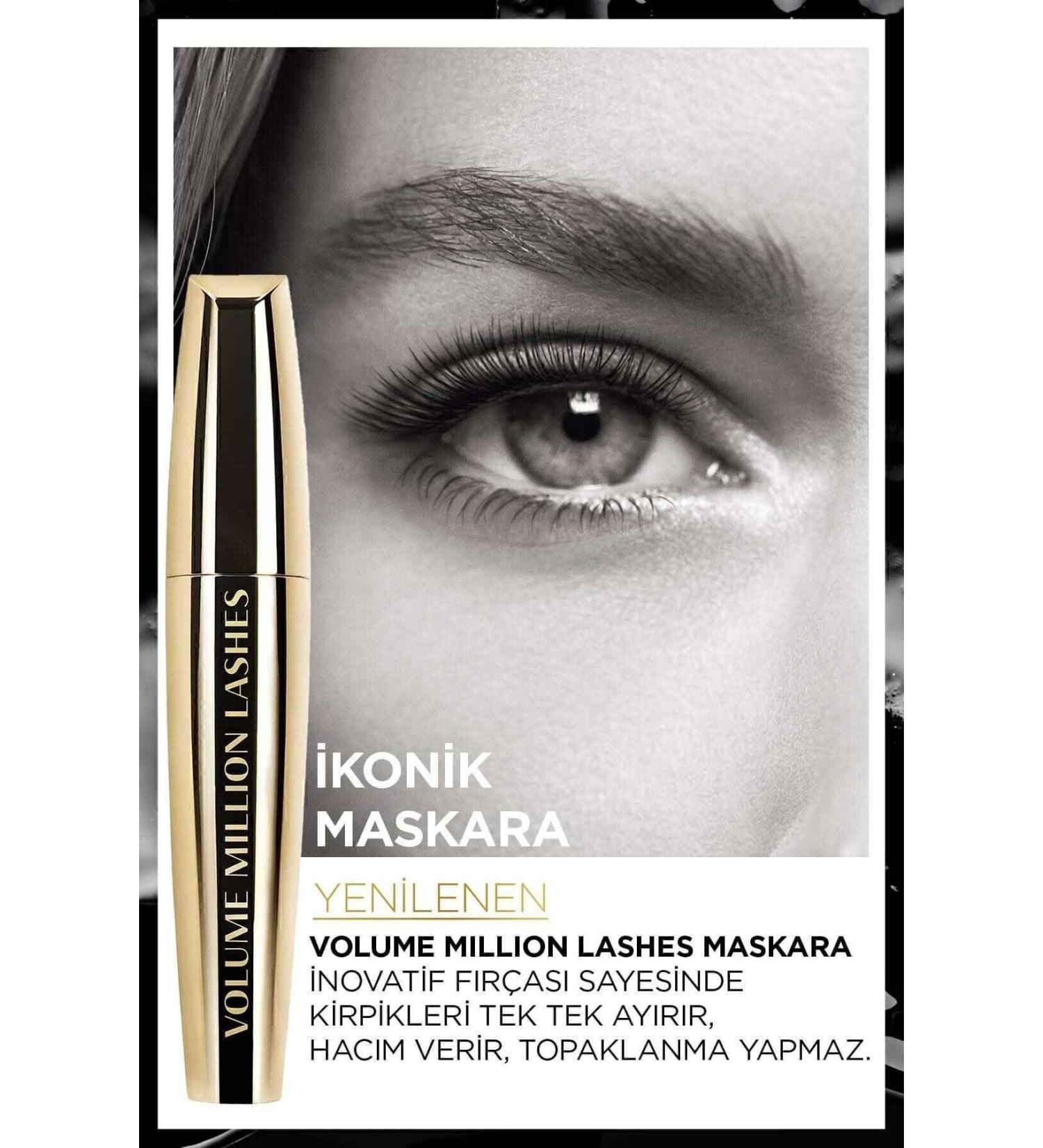 L'Oreal Paris Mascara Extra Volume Collagene 1000 Lashes - Buy Online on GoSupps.com