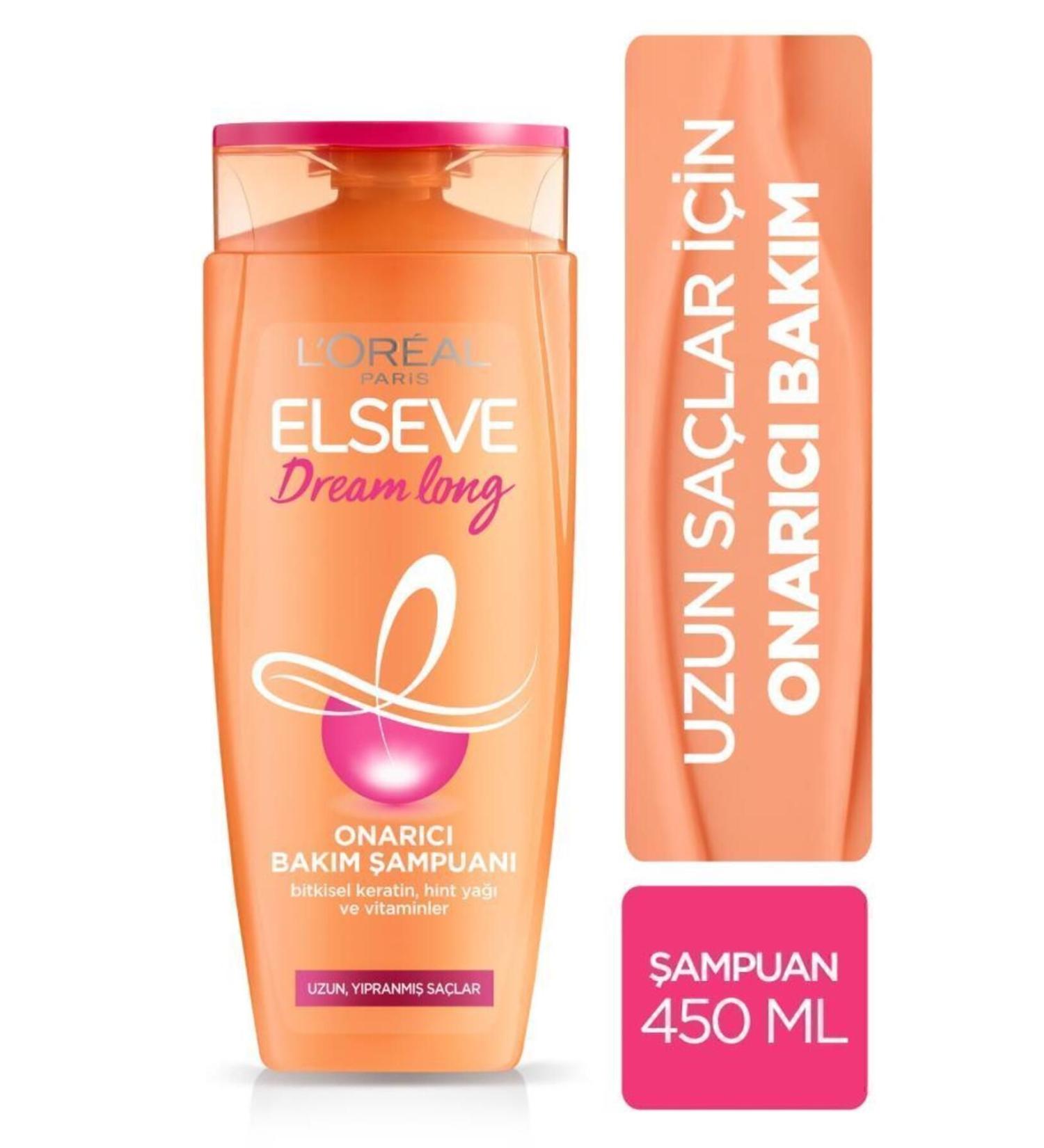 Elseve L'oreal Paris Dream Long Repair Care Shampoo 450 ml - Buy Online on GoSupps.com