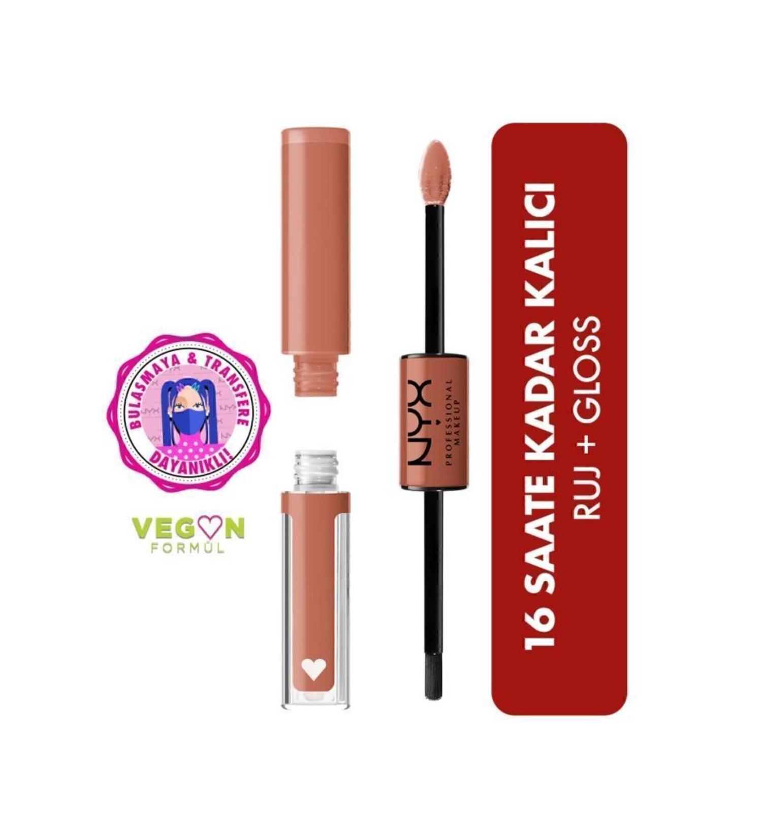 NYX Professional Makeup Shine Loud High Shine Lip Color Goal Crusher - Lip Gloss - Buy Online on GoSupps.com