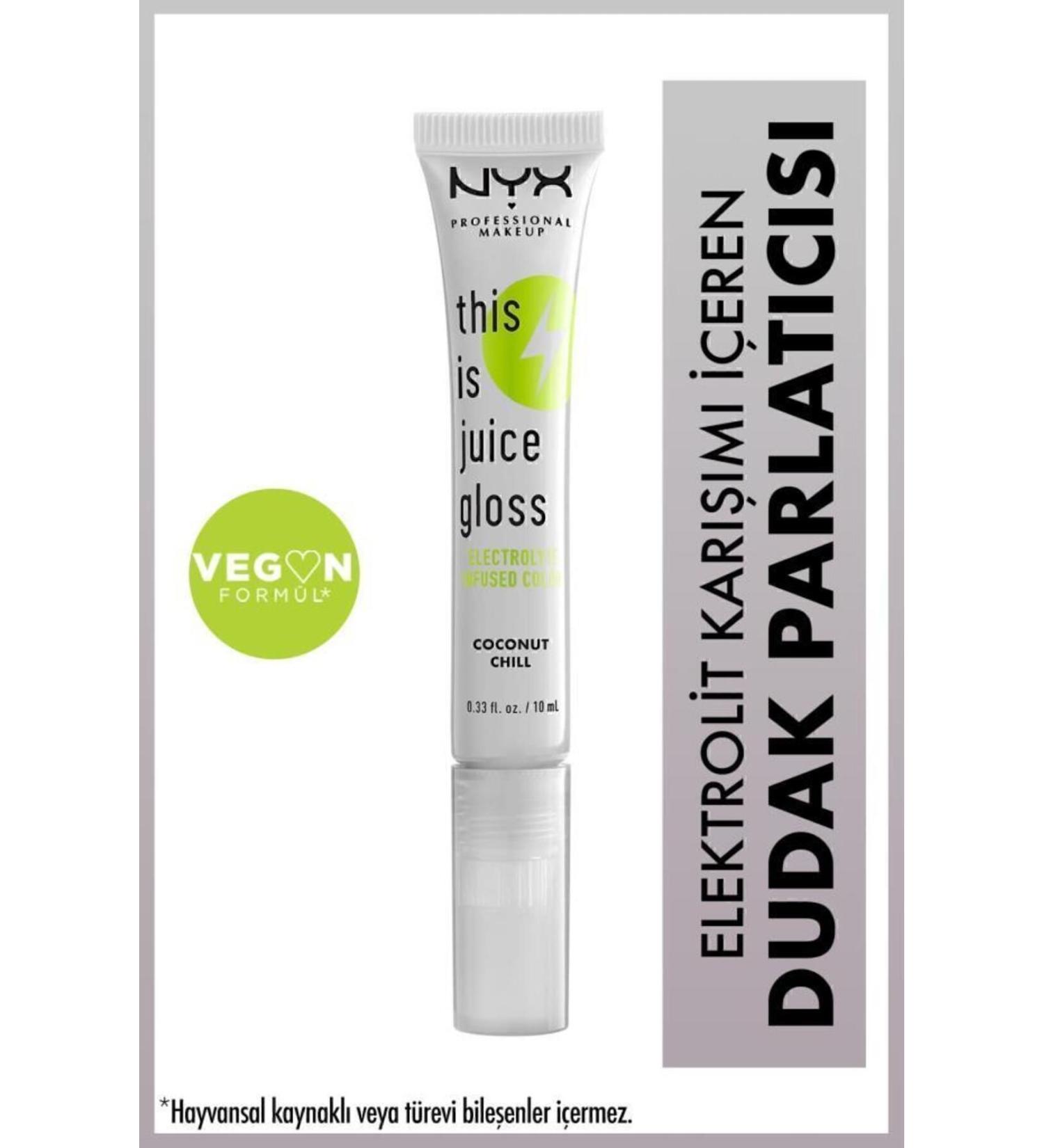 NYX Professional Makeup This Is Juice Gloss Coconut Chill - Buy Online on GoSupps.com