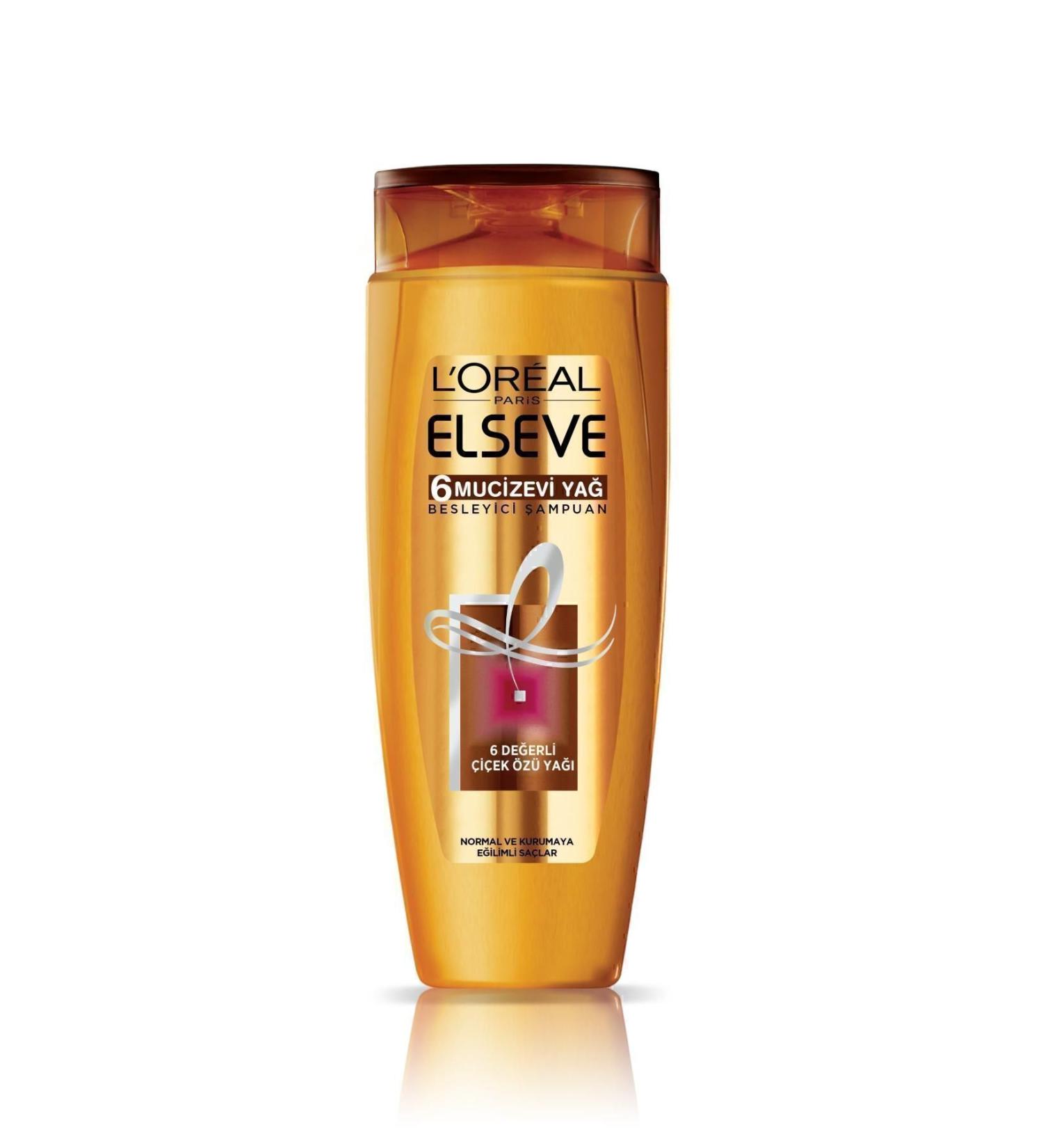 Elseve L'or al Paris 6 Miracle Oil Shampoo 550 ml - Buy Online on GoSupps.com