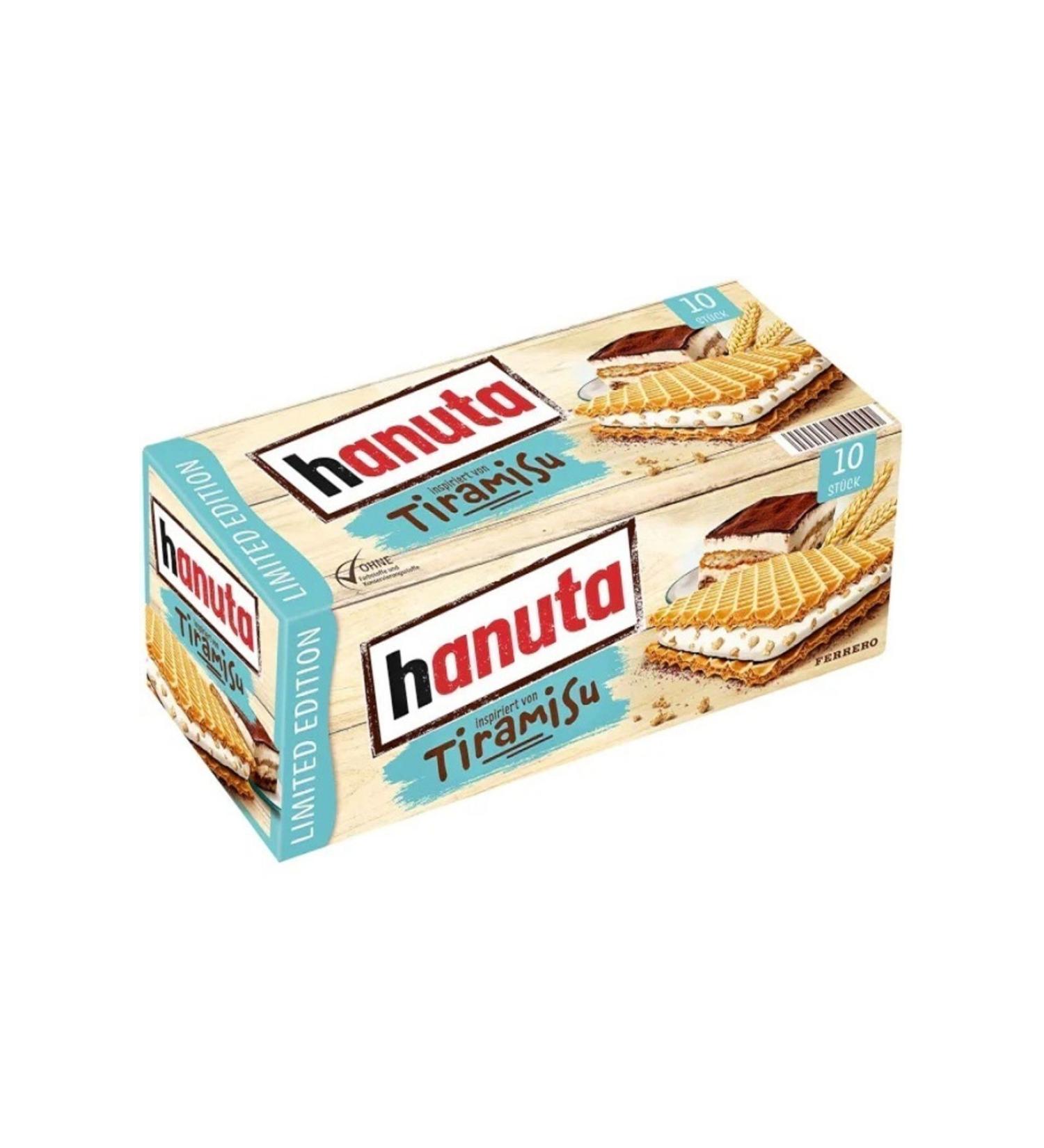 Hanuta Tiramisu 10 Pieces 220 gr 1 Box