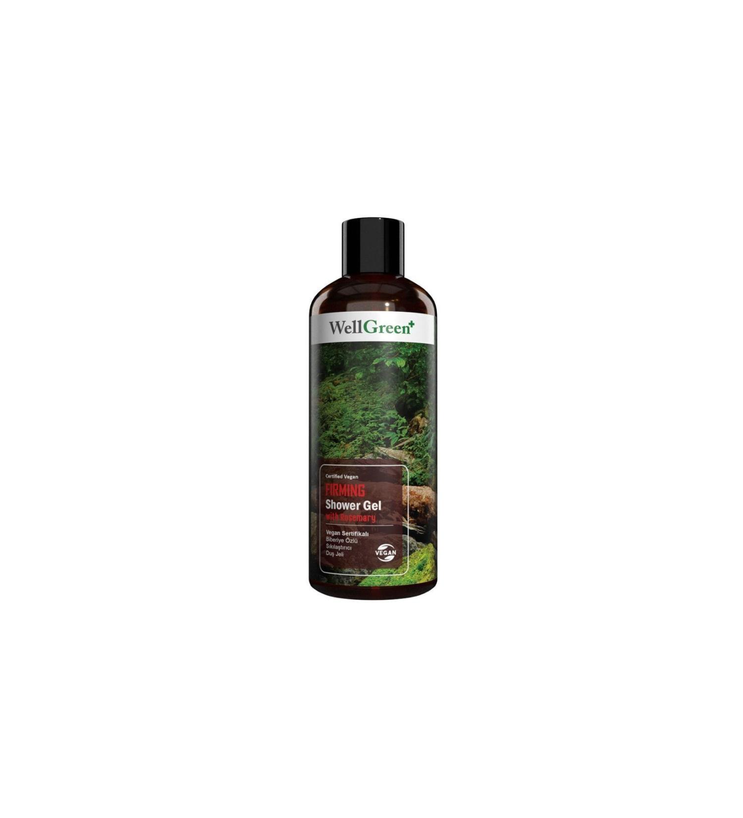 WellGreen Vegan Rosemary Firming Shower Gel - 400ml