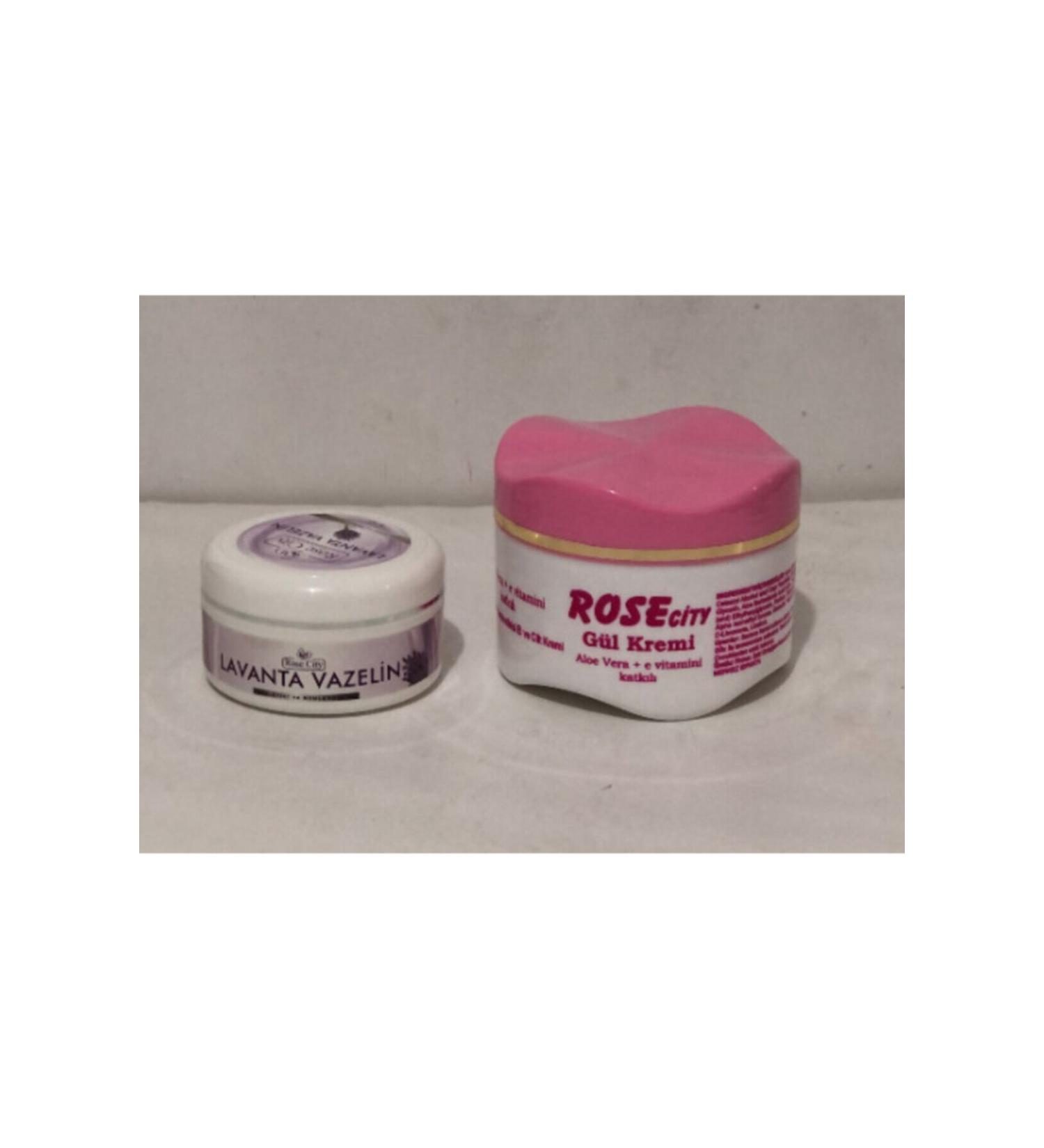 rosecity Rose City Lavender Vaseline 75 ml Alana Rose City Aloe Vera Rose Cream 275 ml