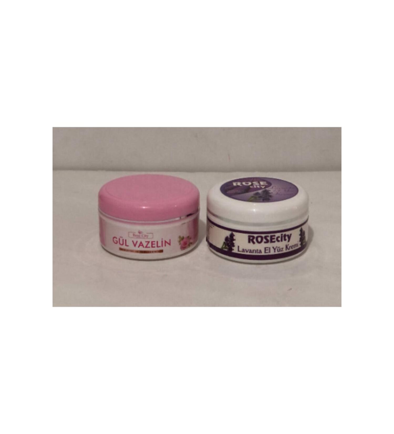 rosecity Rose City Rose Vaseline 75 ml Alana Rose City Lavender Cream 85 ml