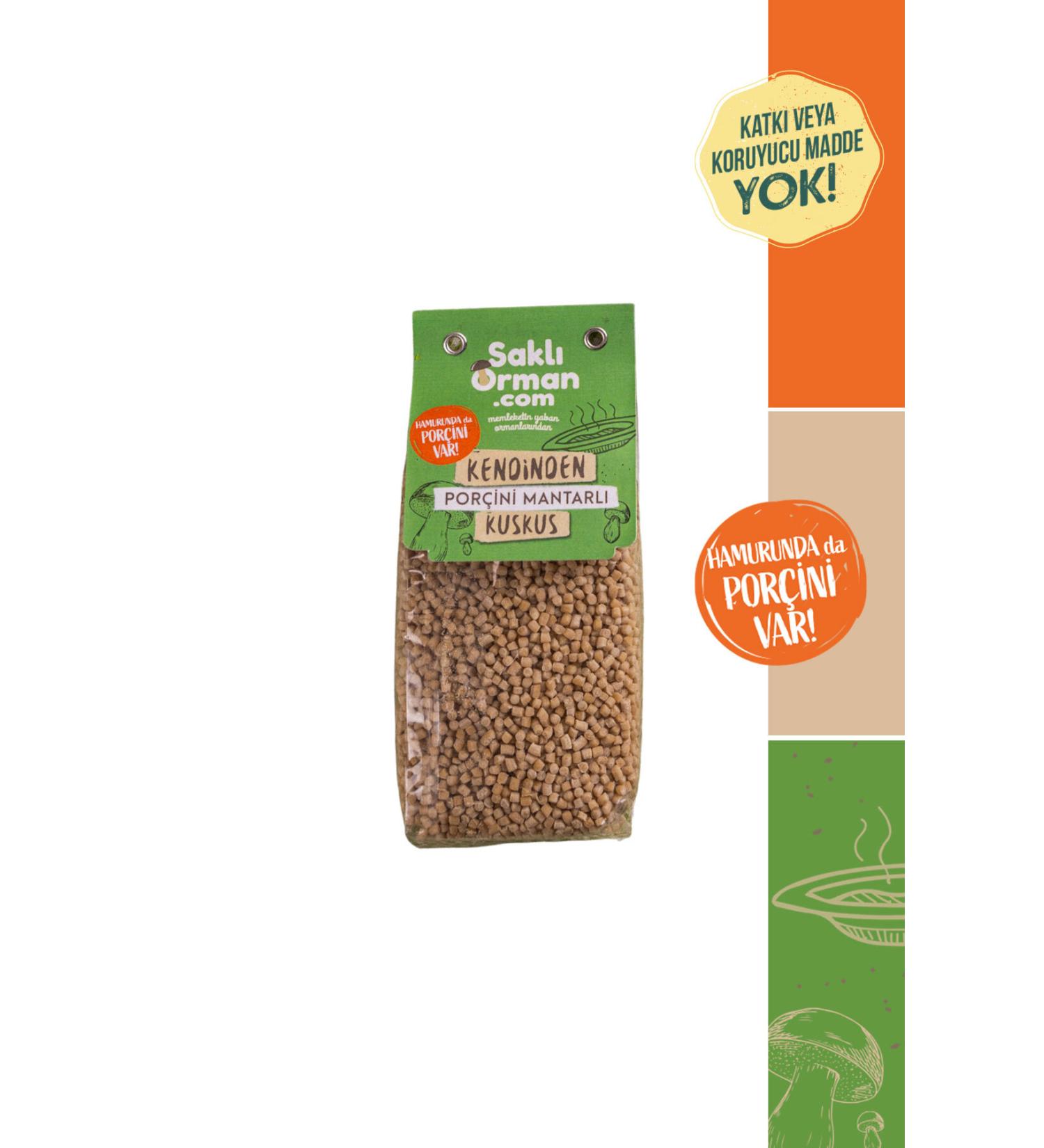 Secret Forest Natural Porcini Mushroom Couscous 336 gr