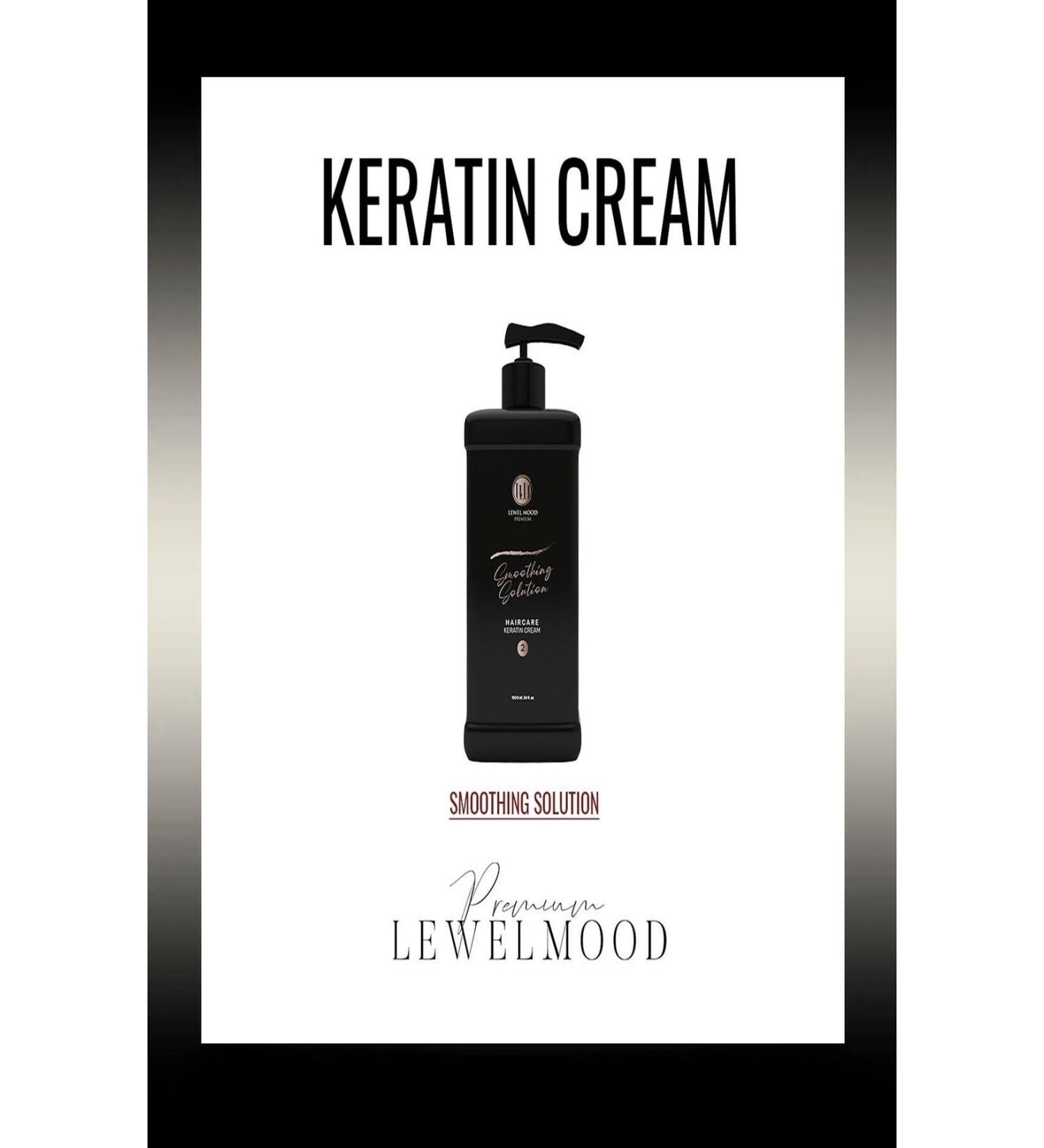Lewel Mood Premium Level Mod Smoothing Solution Haircare Keratin Cream Shampoo 1000 ml - Buy Online on GoSupps.com