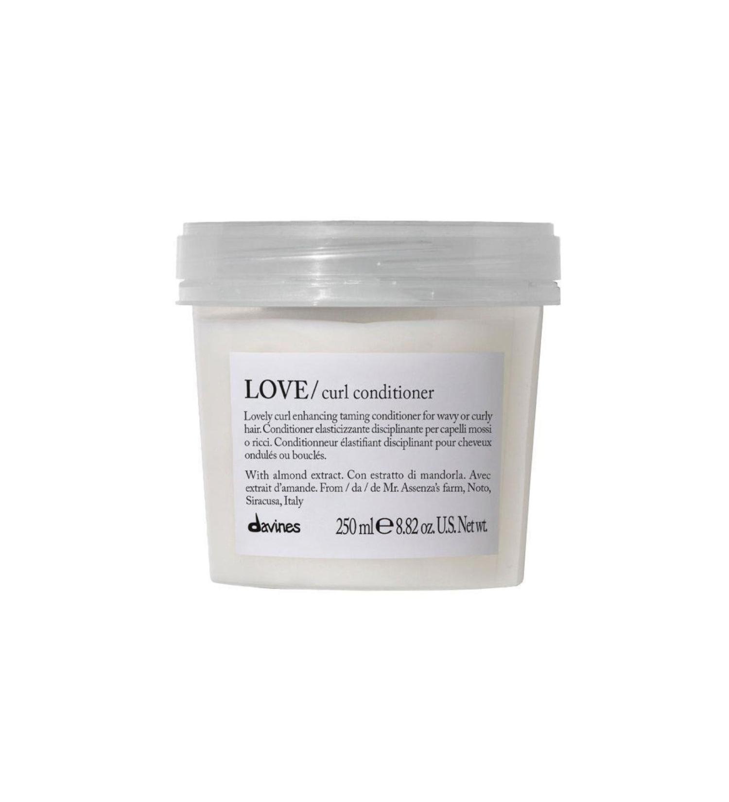 Davines ForBeautyNesli.881Love Curl Conditioner - Curl Defining Hair Cream 250 ml