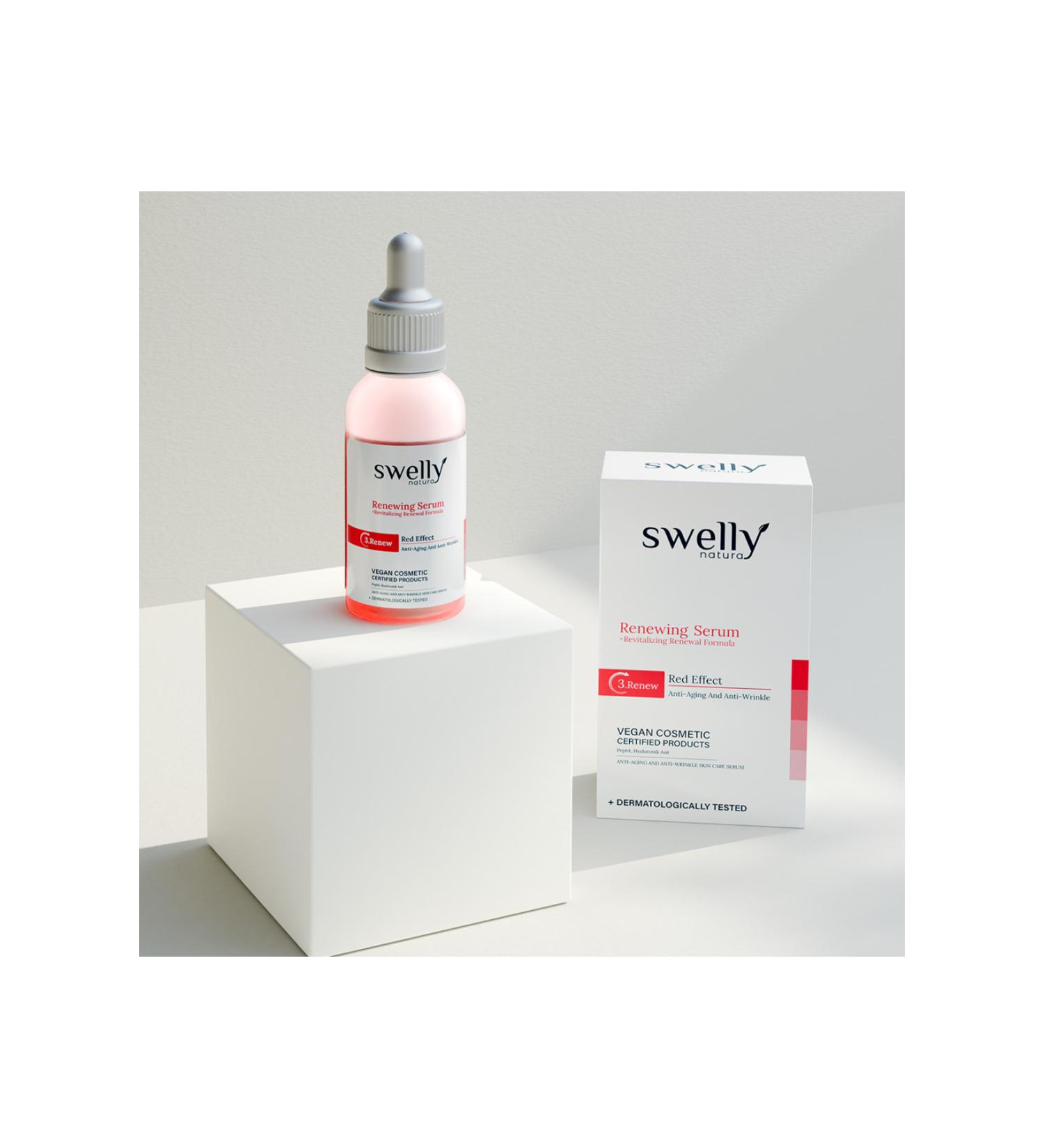 swelly natura RenewingRegeneratingSerumRedEffect