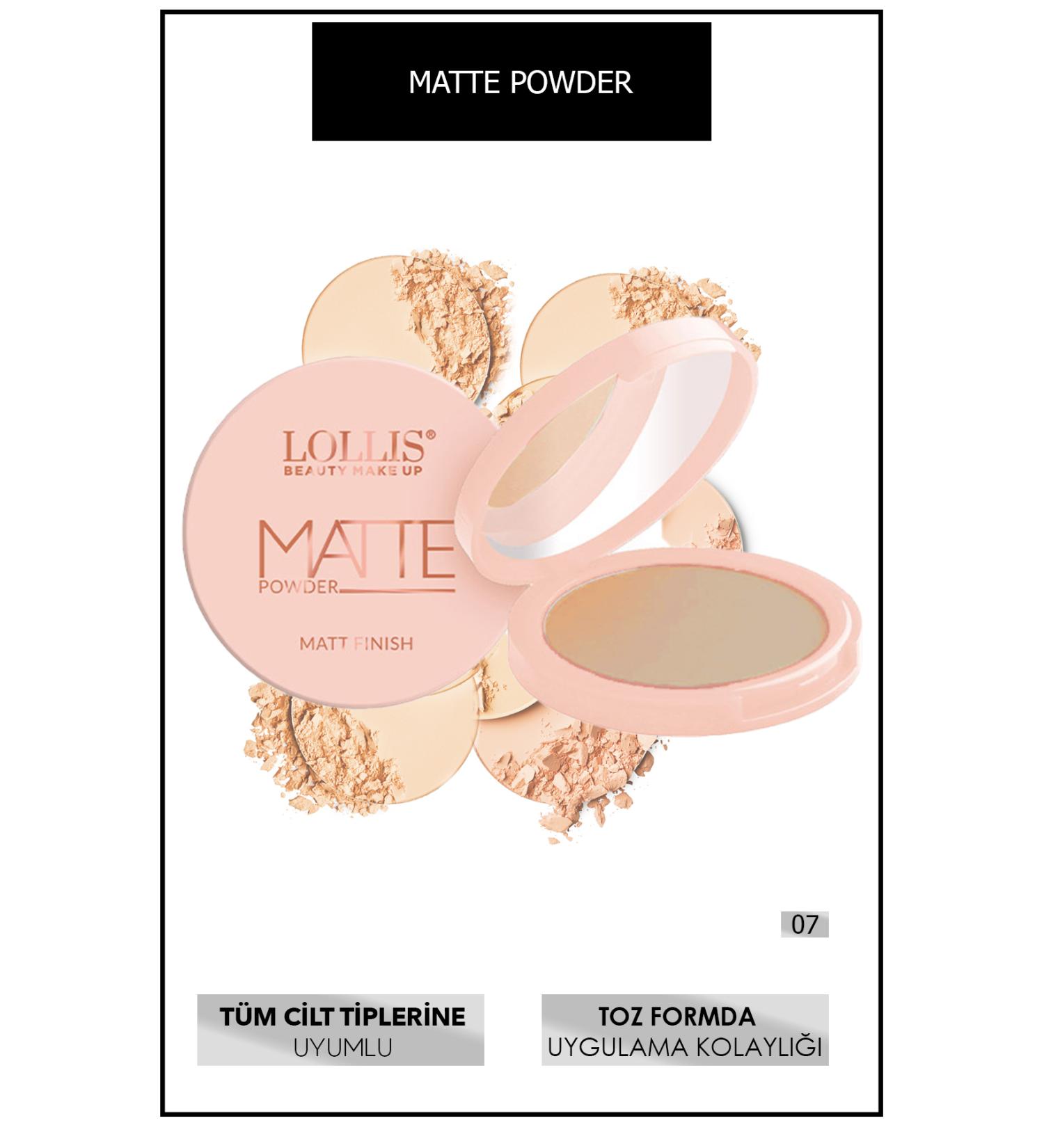 Lollis Matte Powder 07 / Matte Powder 07 - Buy Online on GoSupps.com